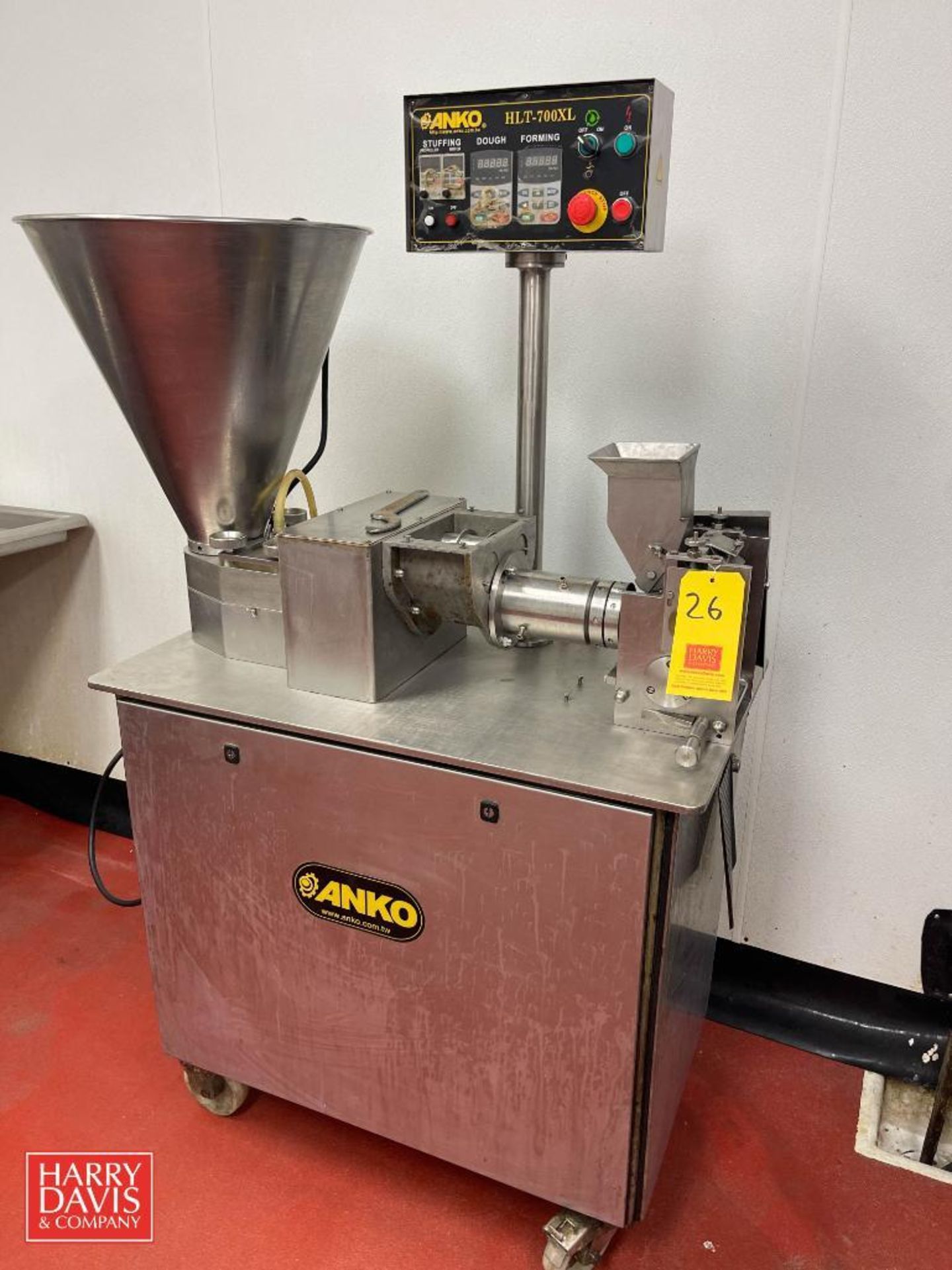 Anko Ravioli Machine, Model: HLT-700XL, S/N: 1206979 - Rigging Fee: $250 - Image 2 of 2