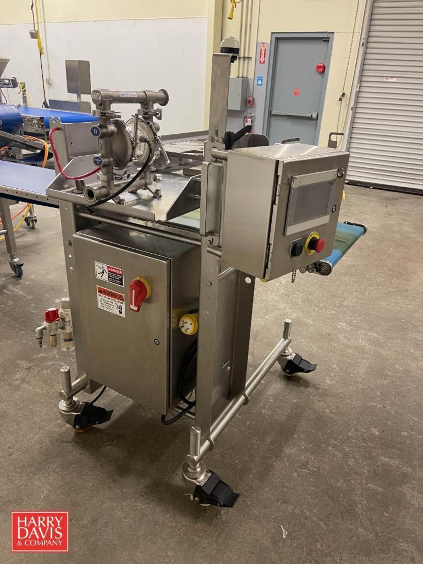 Quantum Sauce Applicator, Model: QTMC-5, S/N: QTMC5190006 with Allen-Bradley Powerflex 525 Variable