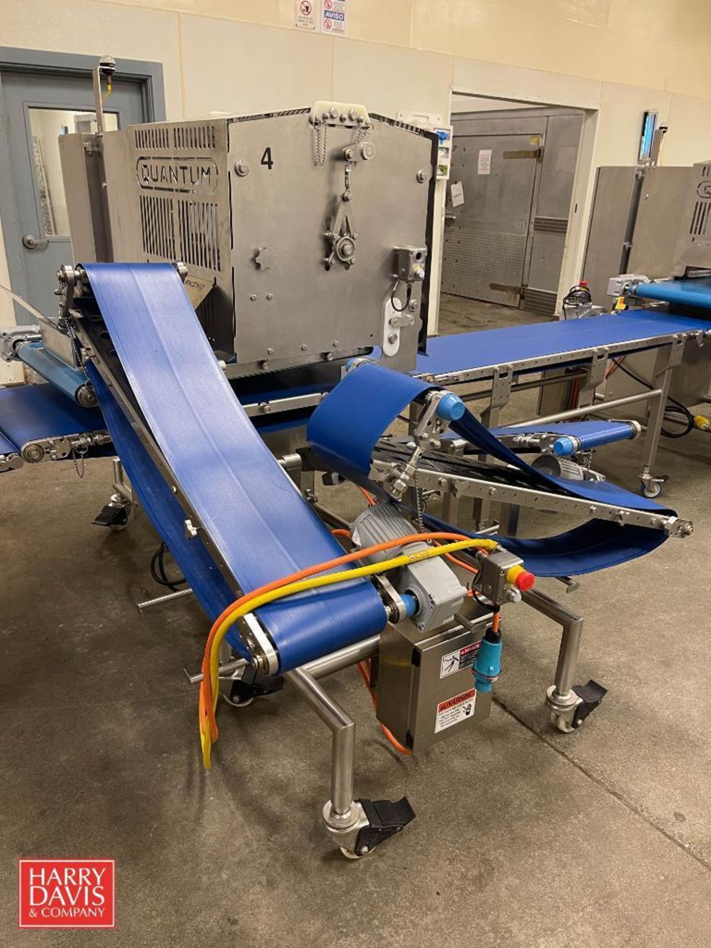 2019 Quantum Waterfall Topping Applicator, Model: TC-5, S/N: TC5190002 with S/S Reclaim Conveyor - Image 3 of 4