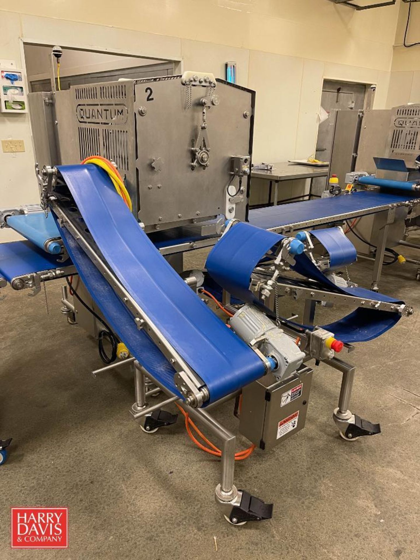 2019 Quantum Waterfall Topping Applicator, Model: TC-5, S/N: TC5190004 with S/S Reclaim Conveyor - Image 2 of 4