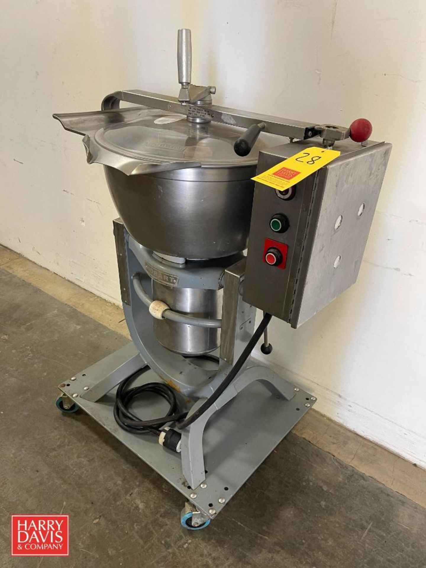 Hobart S/S Vertical Cutter Mixer, Model: VCM40 - Rigging Fee: $150 - Image 2 of 3