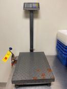 7' S/S Top Table with Shelf, 30" Depth and Edlund Can Opener - Rigging Fee: $150