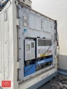 40' Reefer Refrigerated Shipping Container with Daikin, Model: LXE10CA-1, S/N: 6600302