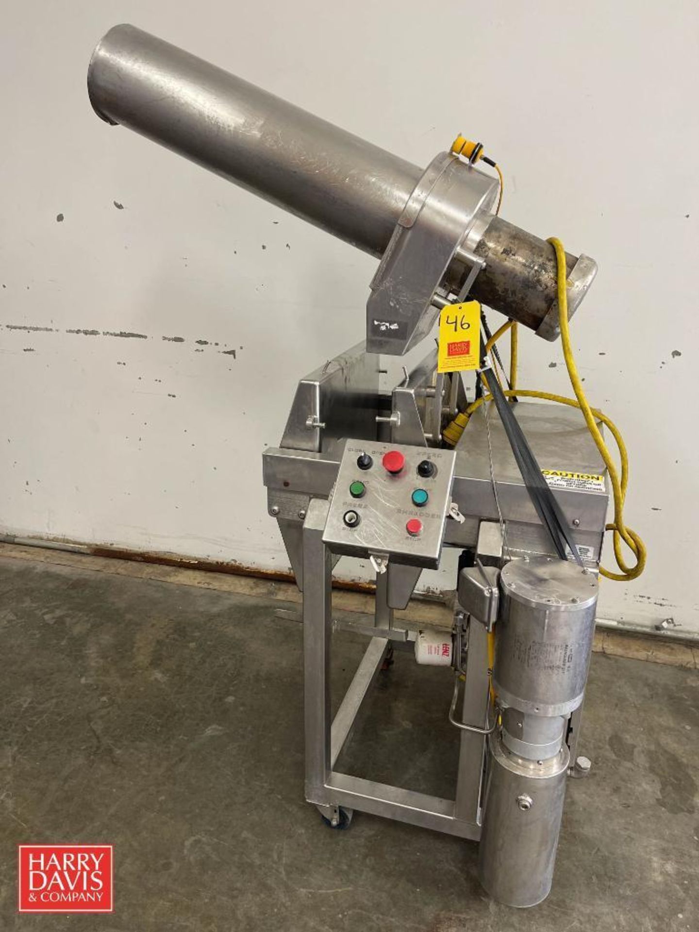 Juiced Rite Juicer, Model: 100, S/N: 7387 with Shredder and ABB Controls - Rigging Fee: $250