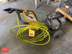 Dewalt Portable Gas Powered Pressure Washer, 3,600 PSI - Rigging Fee: $40