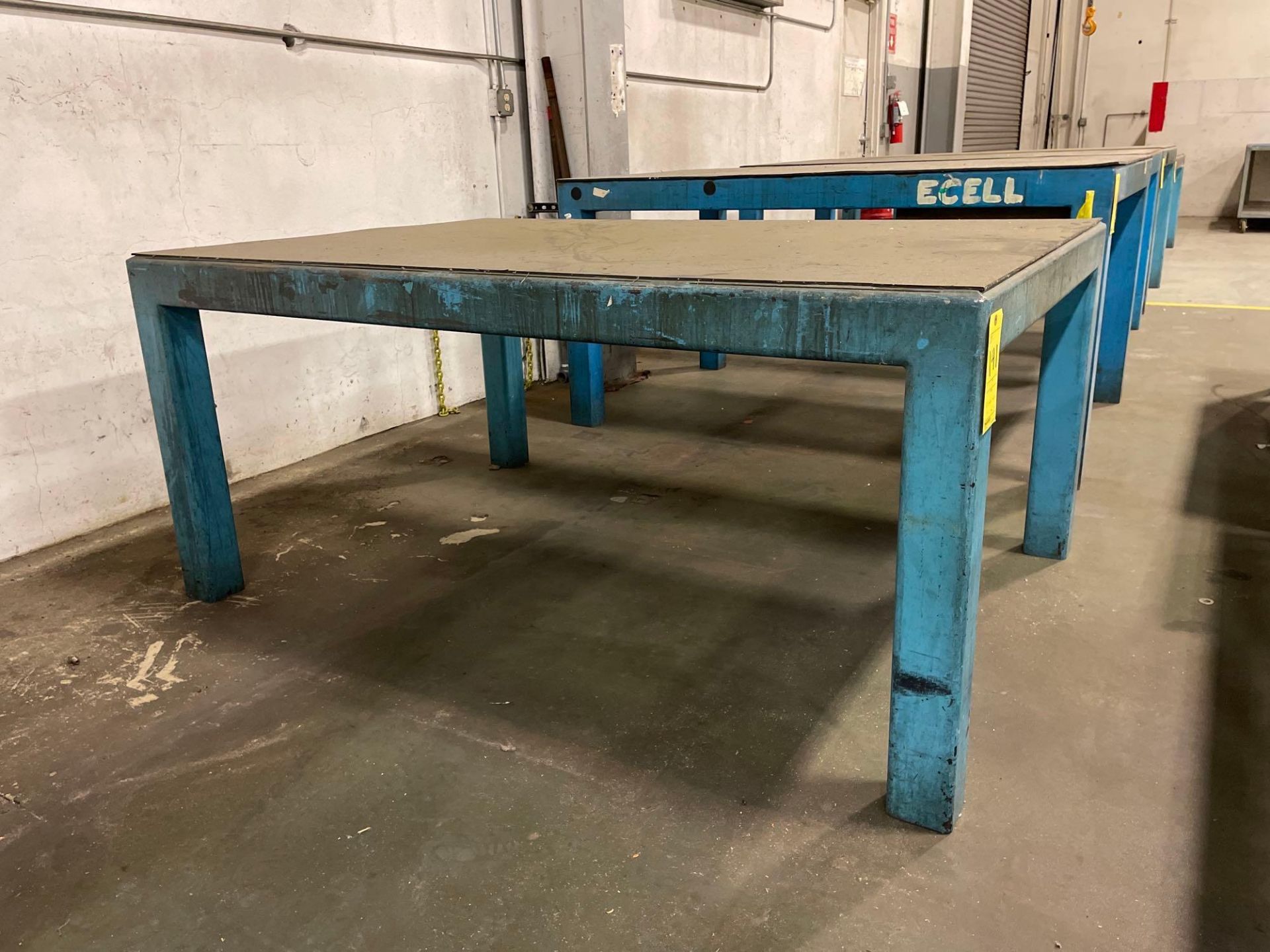 Heavy Duty Metal Table, 72" X 48" X 33" - Image 3 of 4