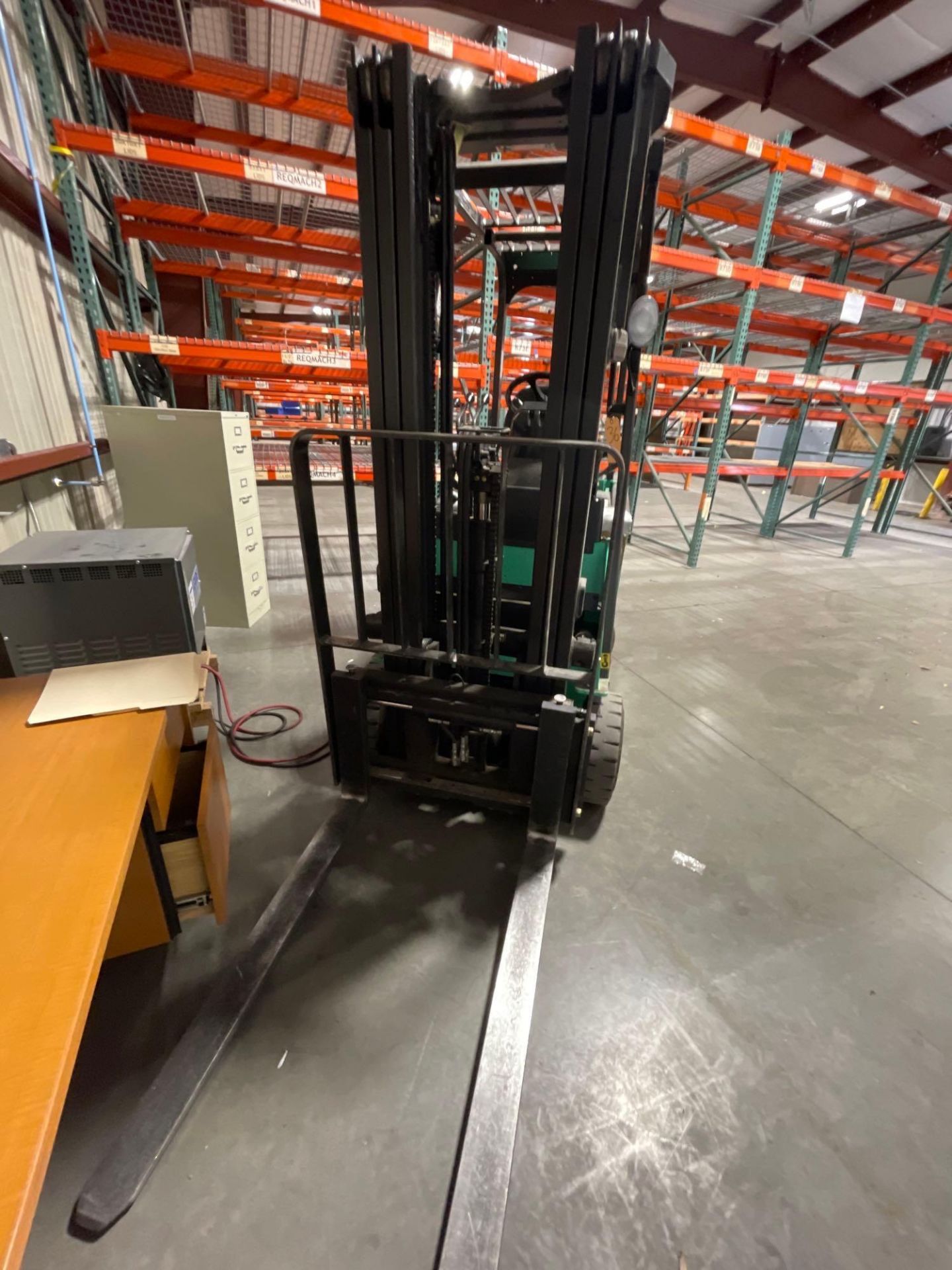 2650 Lb. Mitsubishi Model FBC18N Electric Forklift - Image 5 of 13