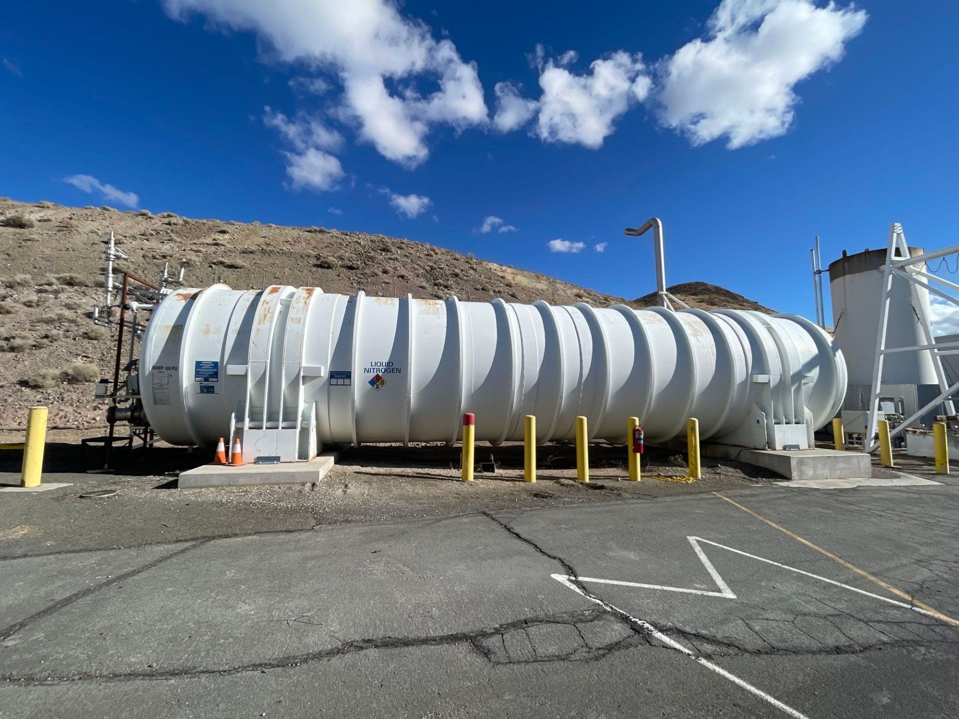 30,000 Gal. Liquid Nitrogen Tank