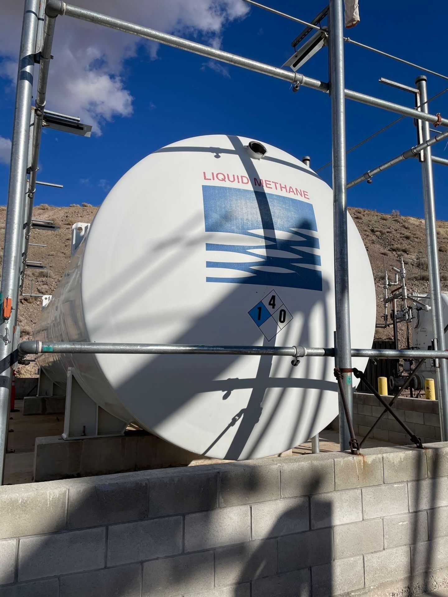 21,000 Gal. Liquid Methane Tank - Image 8 of 8