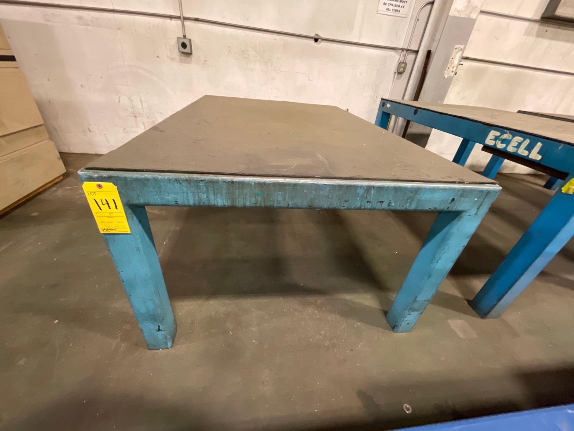 Heavy Duty Metal Table, 72" X 48" X 33" - Image 2 of 4