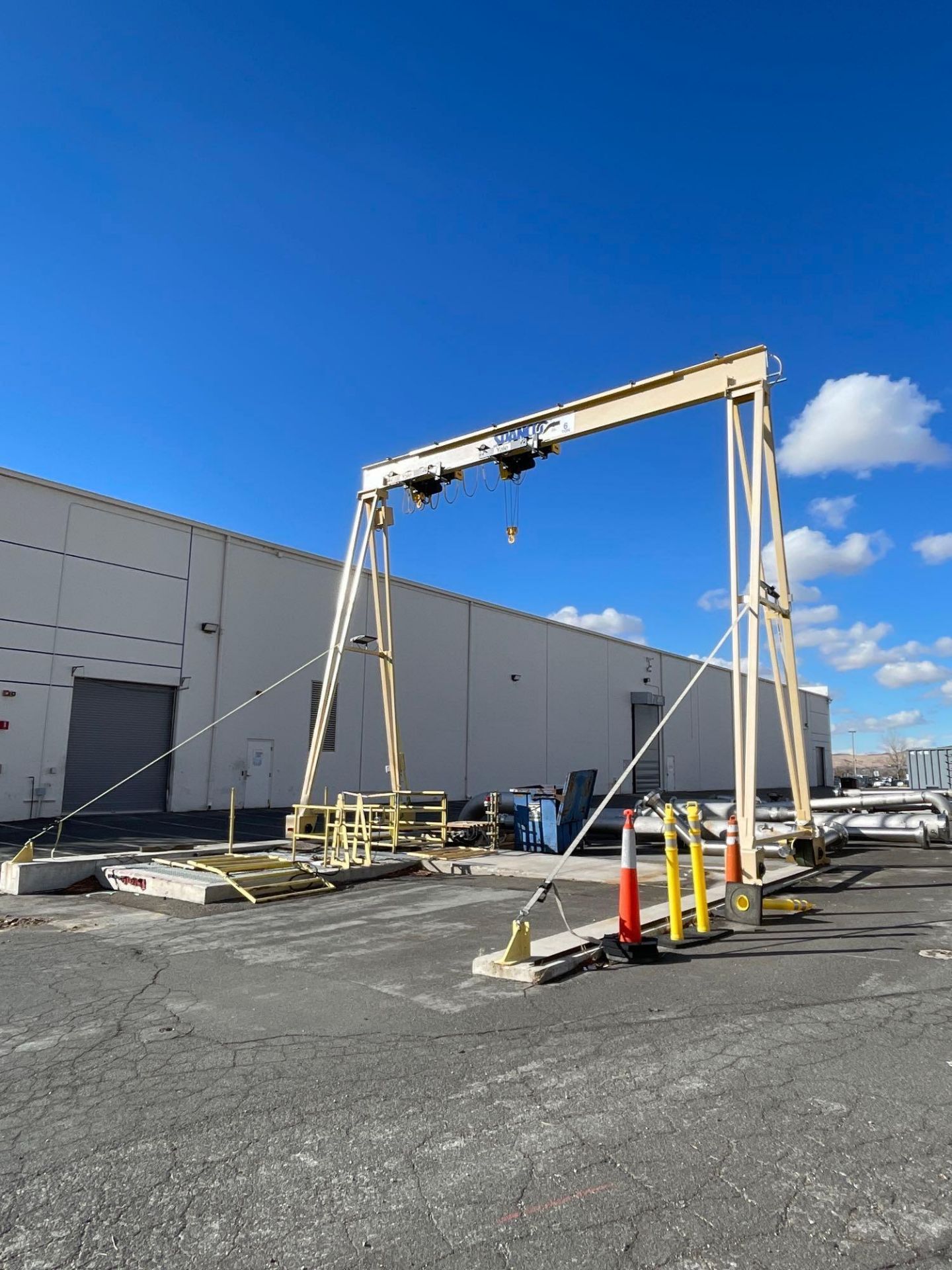 Spanco 6 Ton A-Frame Gantry Crane - Image 2 of 6