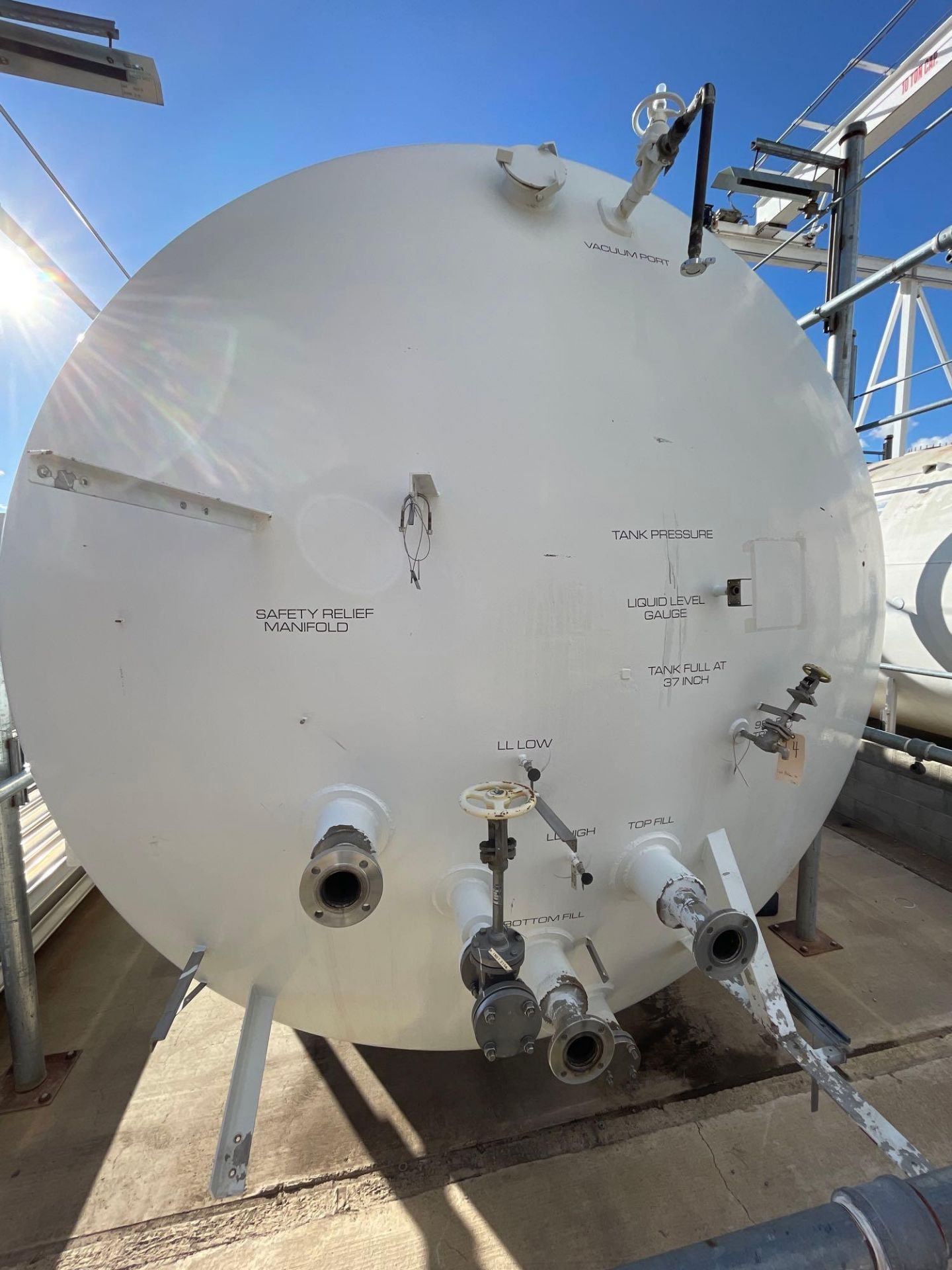 21,000 Gal. Liquid Methane Tank - Image 5 of 8