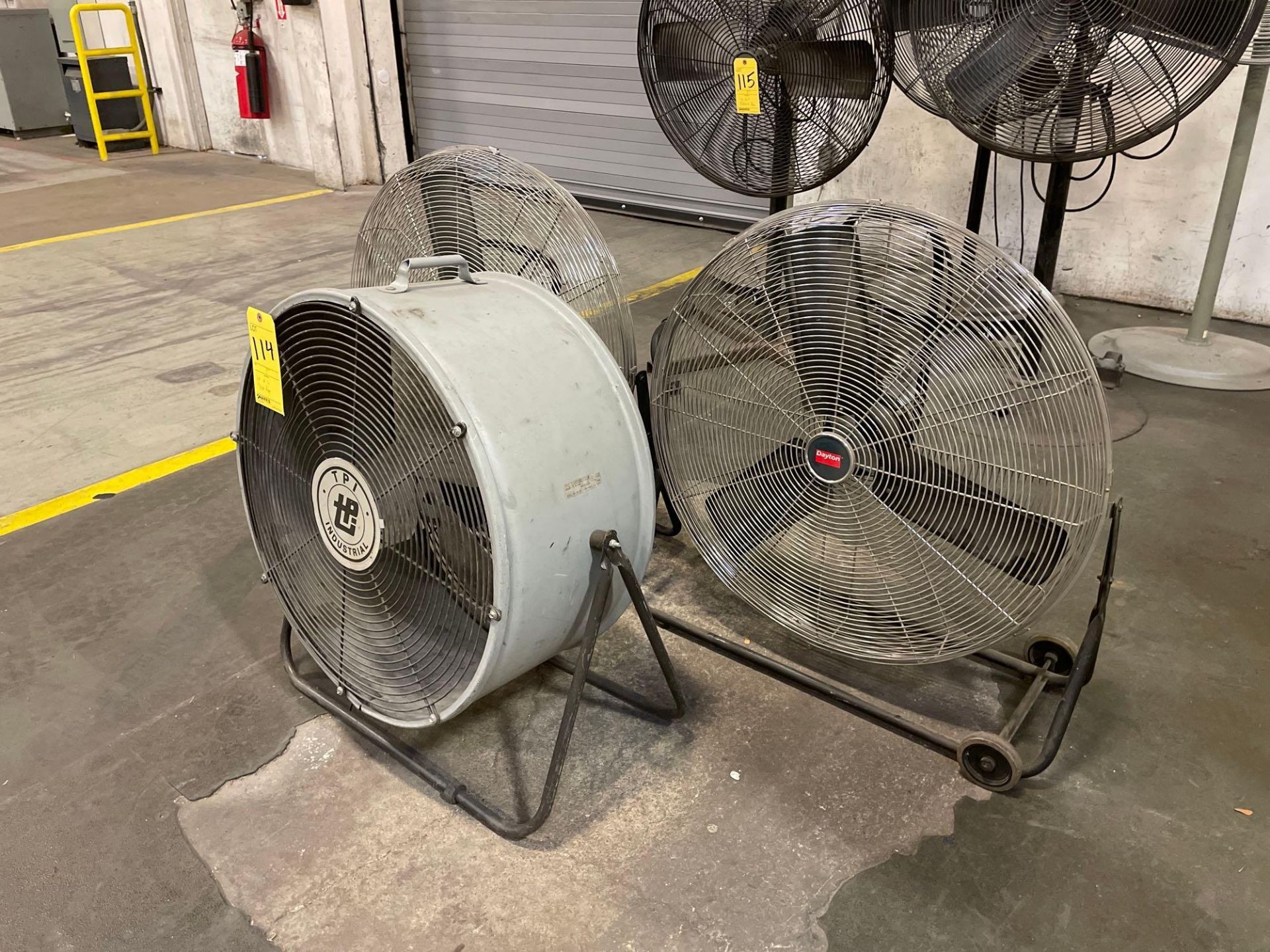 Lot of 3: Shop Floor Fans - Image 2 of 4