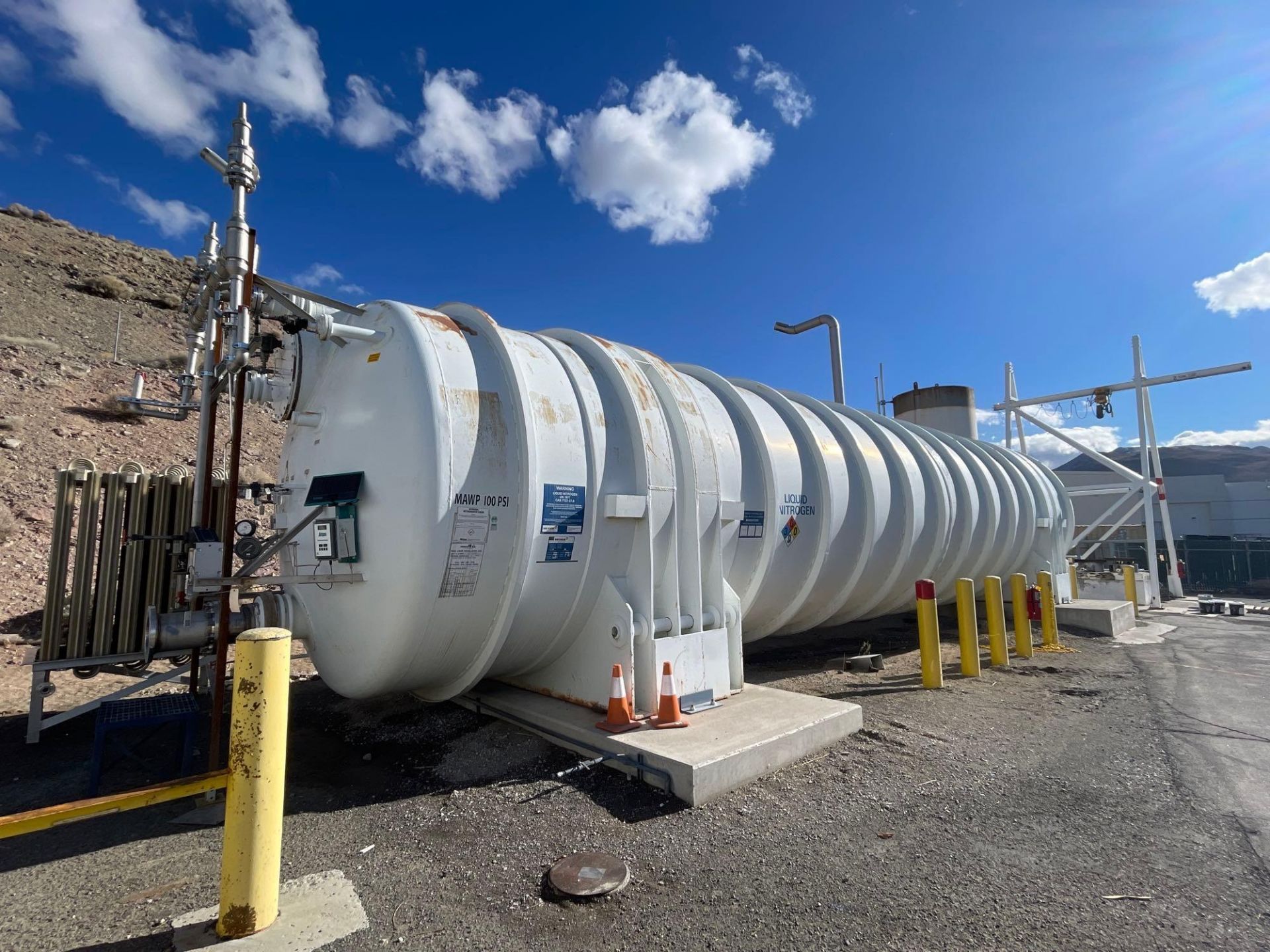 30,000 Gal. Liquid Nitrogen Tank - Image 2 of 13