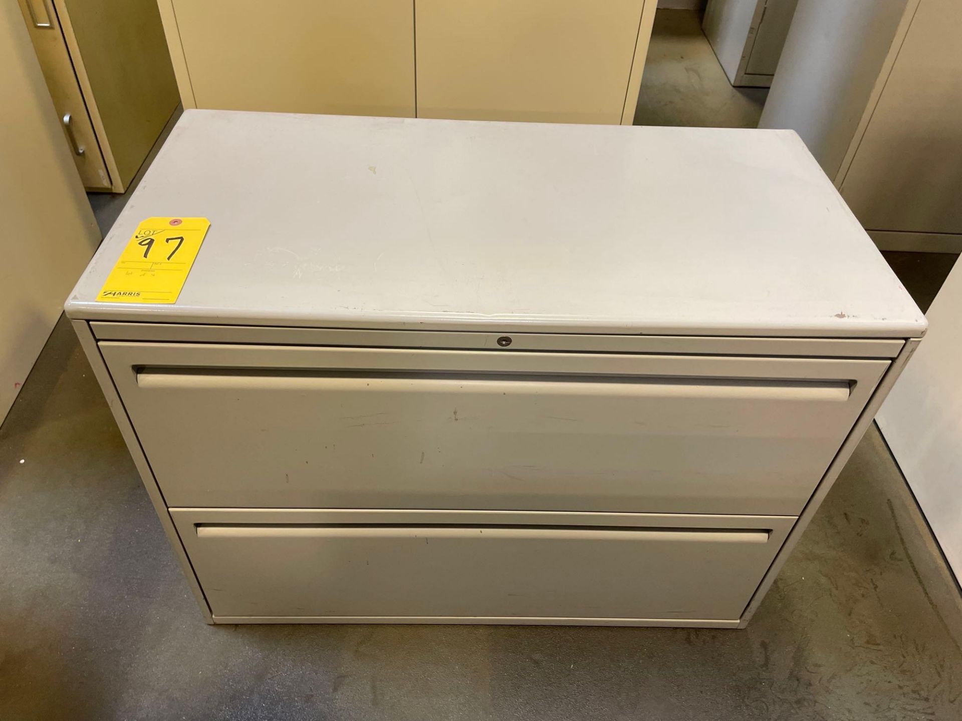 Lot of 4: File Cabinets with 2 Drawers, (3) 30" X 19" X 28", (1) 36" X 18" X 27" - Image 6 of 7