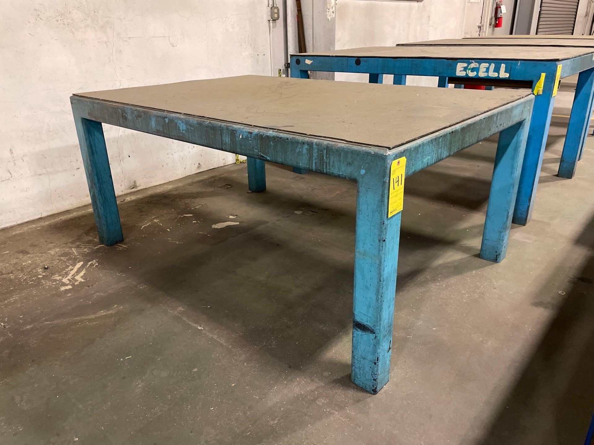 Heavy Duty Metal Table, 72" X 48" X 33"