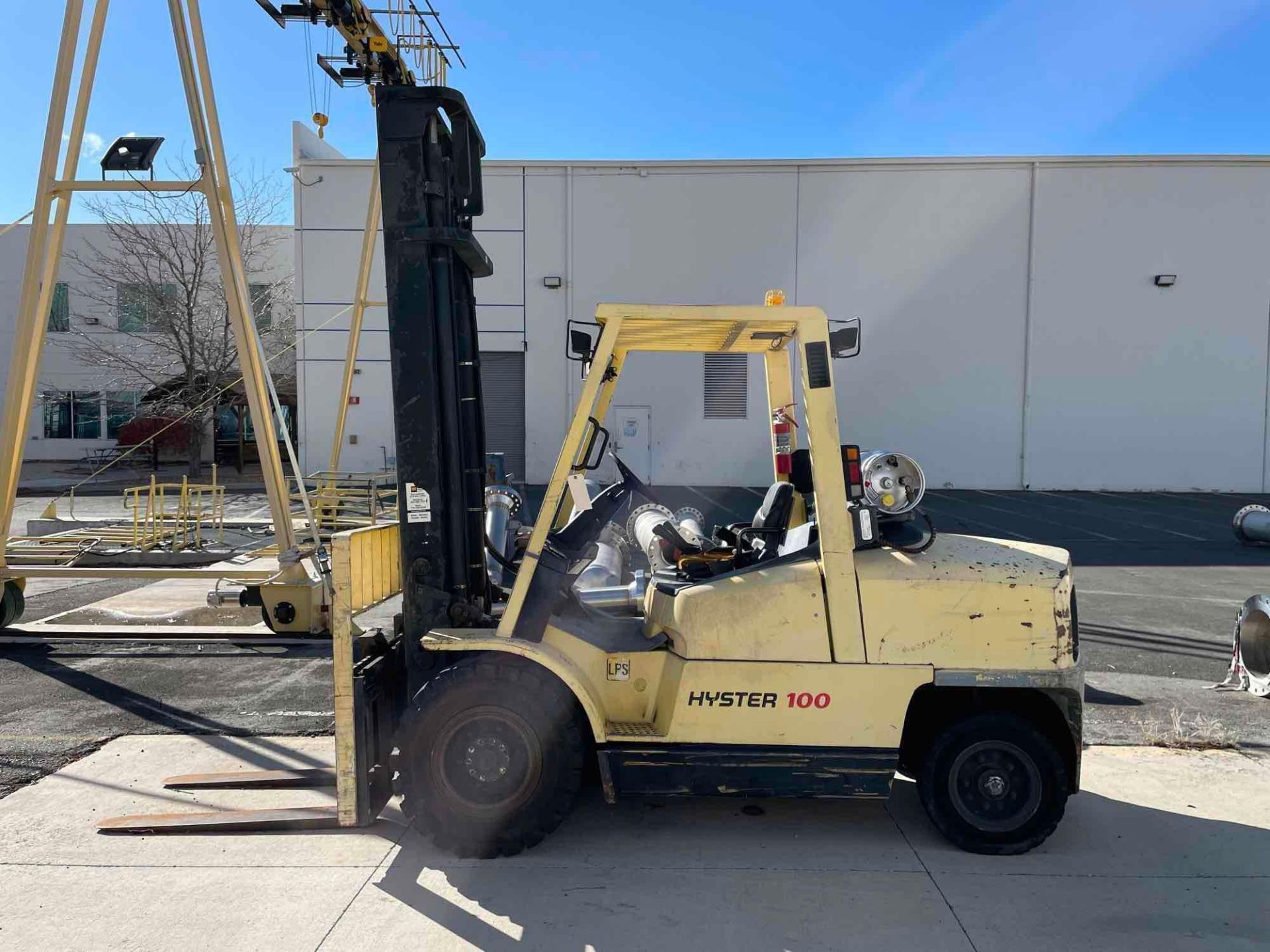 10,000 Lb. Hyster Model H100XM Forklift