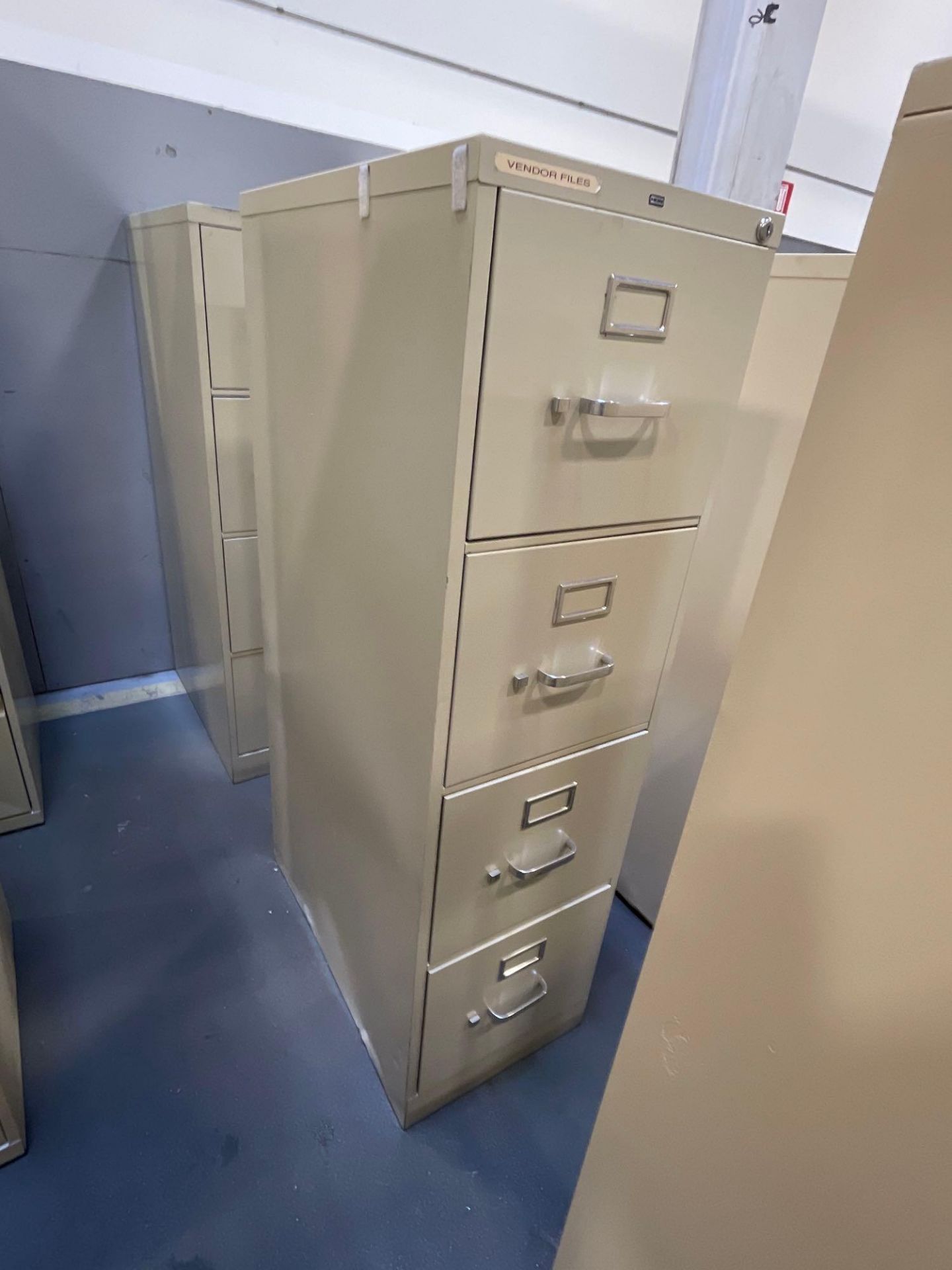 Lot of 6 Hon File Cabinets: (3) 29" X 15" X 52", (2) 26" X 18" X 52", (1) 26" X 15" X 60" - Image 5 of 7