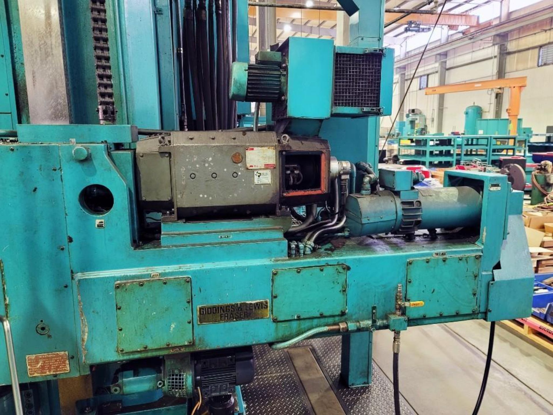 5" Giddings & Lewis CNC Horizontal Boring Mill, Type PC50TX, CURRENTLY NOT RUNNING - Image 9 of 15