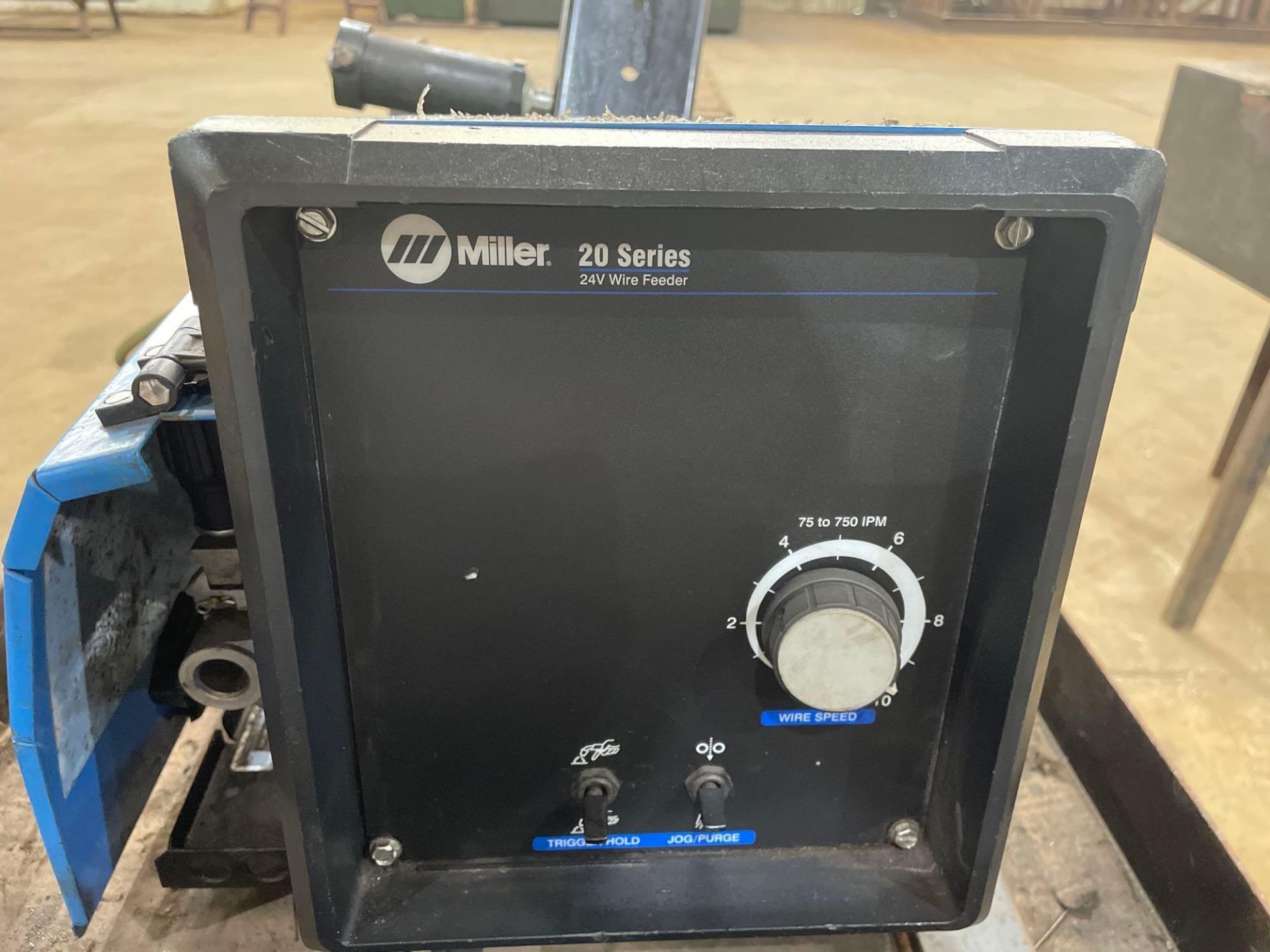 Miller 20 Series 24V Wire Feeder on Cart - Image 3 of 7