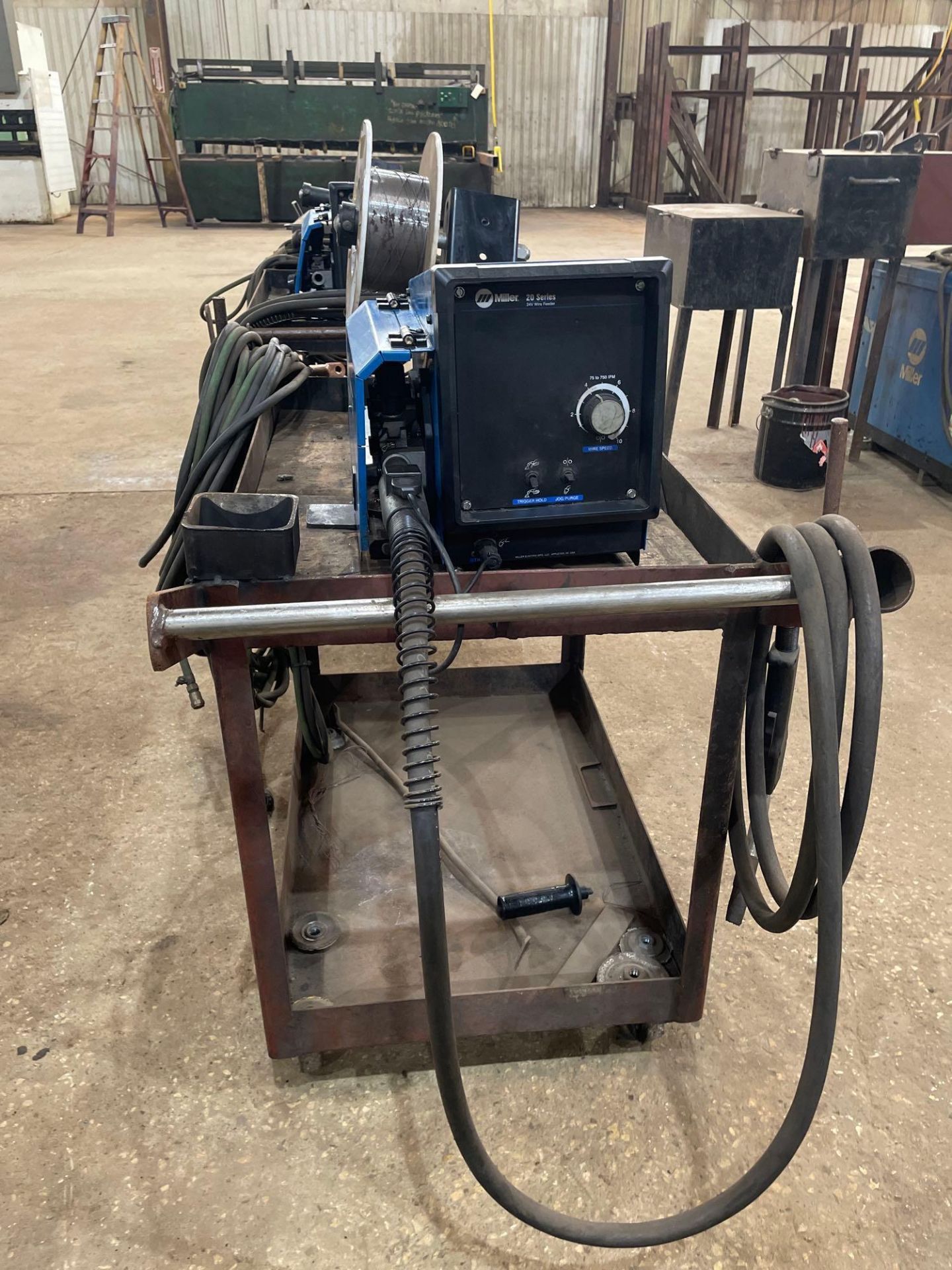 Miller 20 Series 24V Wire Feeder on Cart