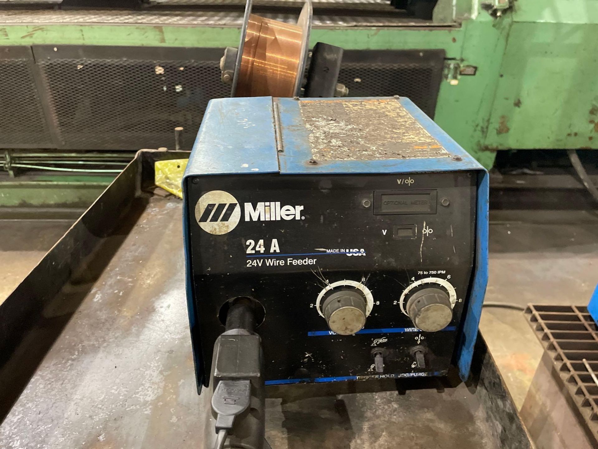 Miller XMT 450 CC/CV Power Source, with Miller 24A 24V Wire Feeder - Image 6 of 8