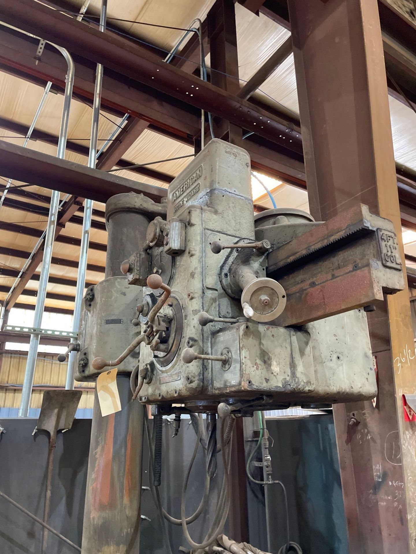 4’ 11” American Hole Wizard Radial Drill - Image 4 of 10