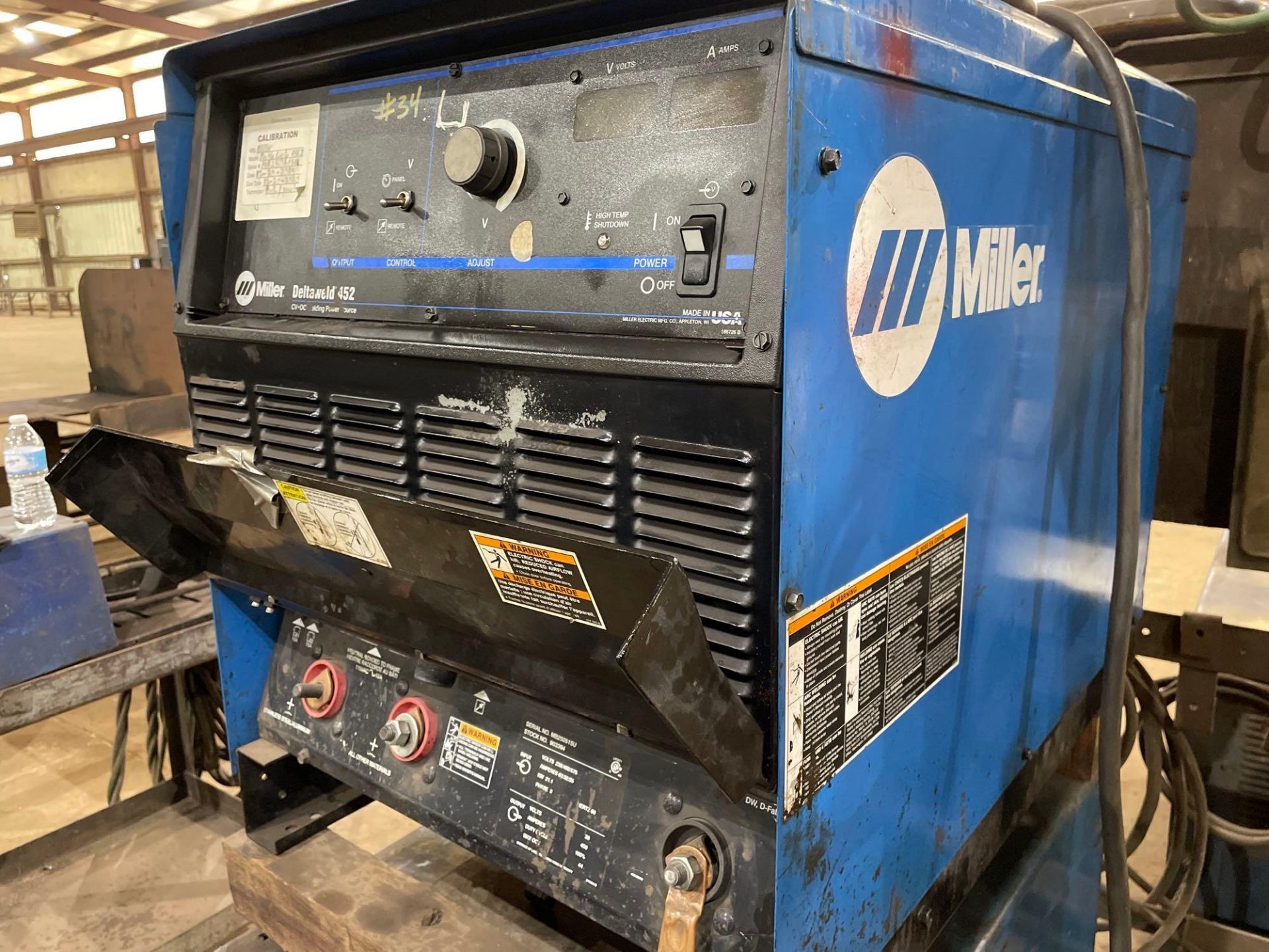 Miller Deltaweld 452 CV/DC Welding Power Source - Image 6 of 6