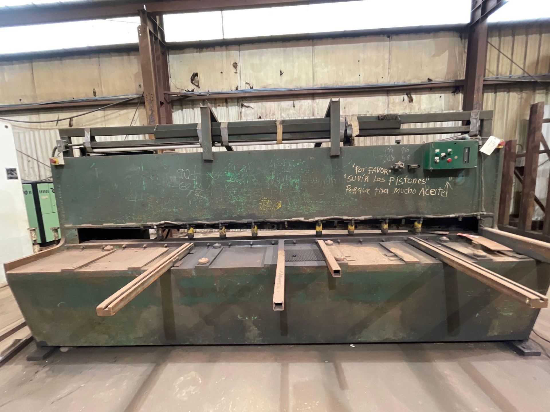 12’ Metal Cutting Shear, Brand N/A, with Direct Logic 105 Lito Controls - Image 2 of 9