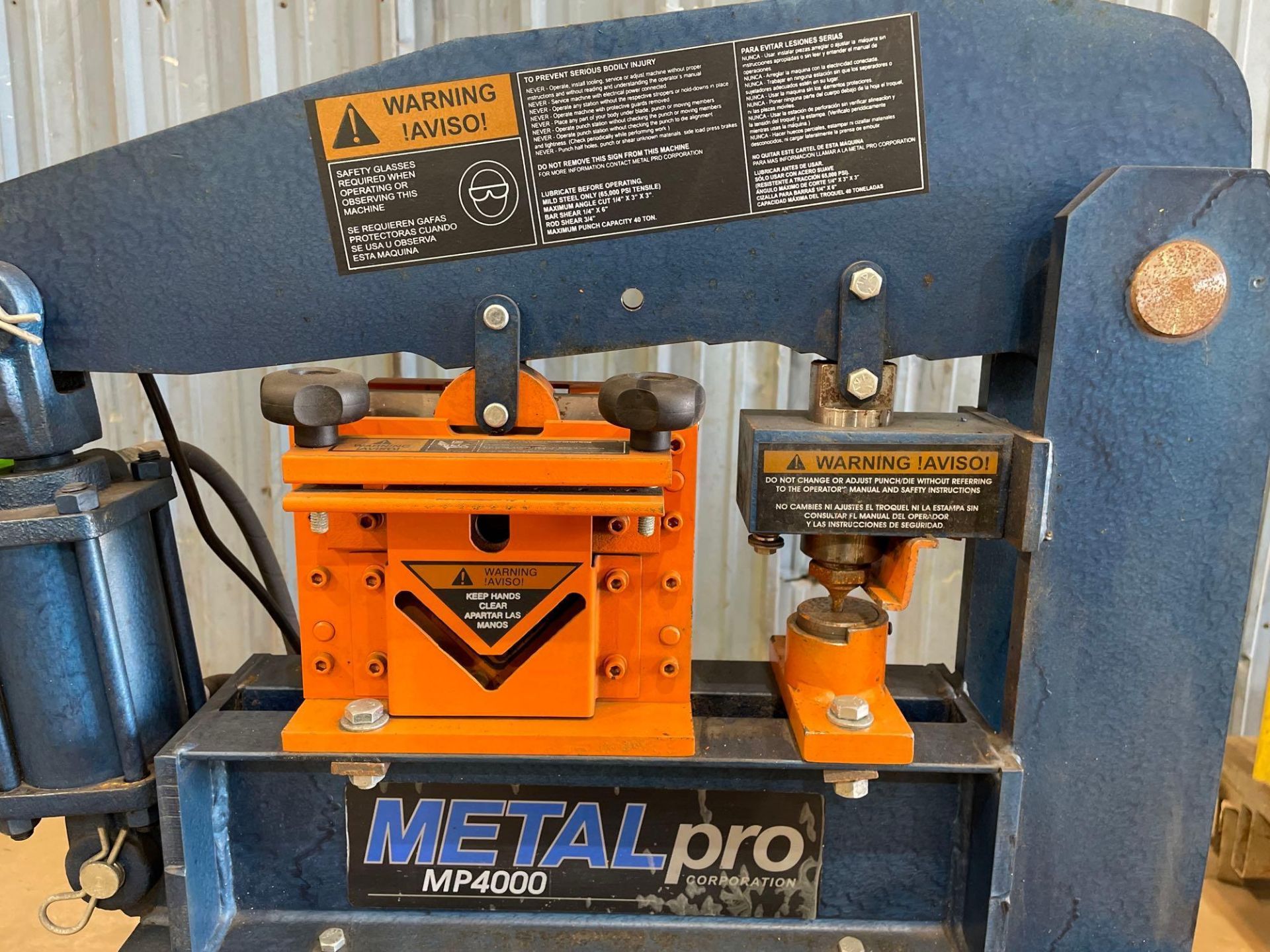 Metal Pro Ironworker MP4000 - Image 3 of 7