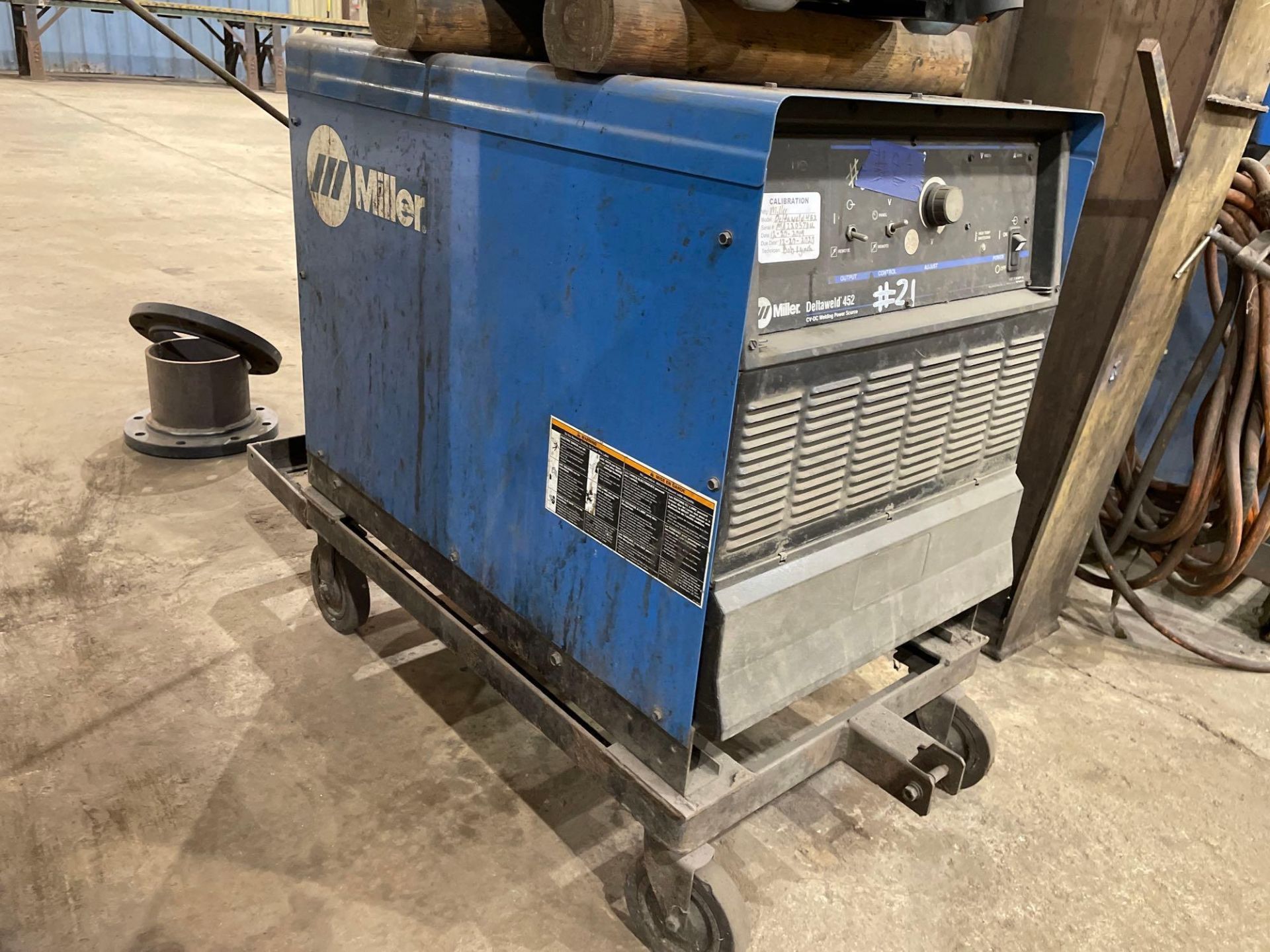 Miller Deltaweld 452 CV/DC Welding Power Source - Image 2 of 5