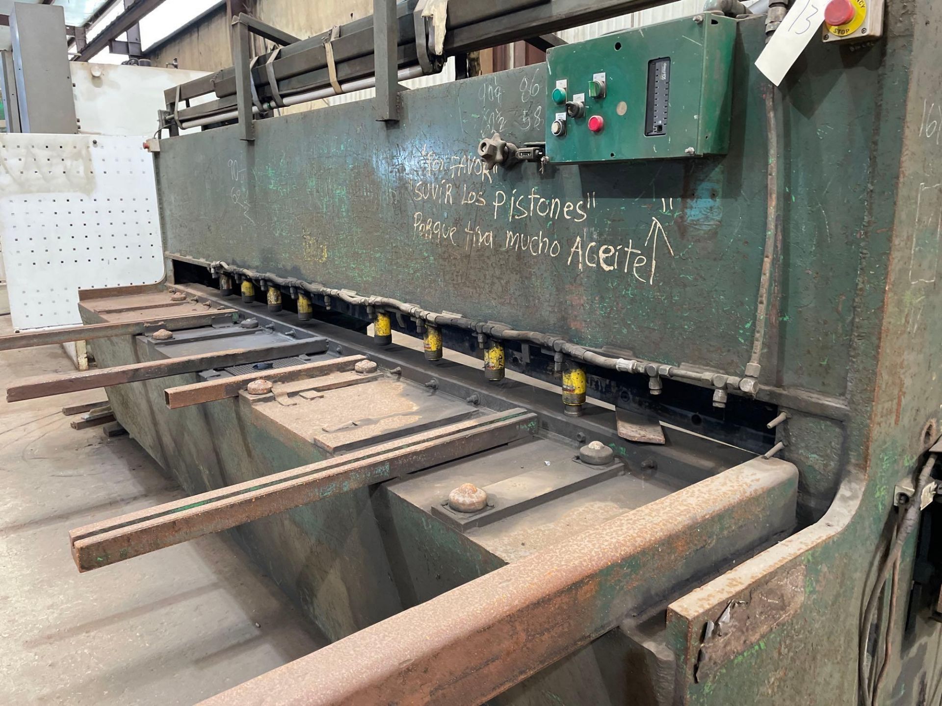 12’ Metal Cutting Shear, Brand N/A, with Direct Logic 105 Lito Controls - Image 5 of 9