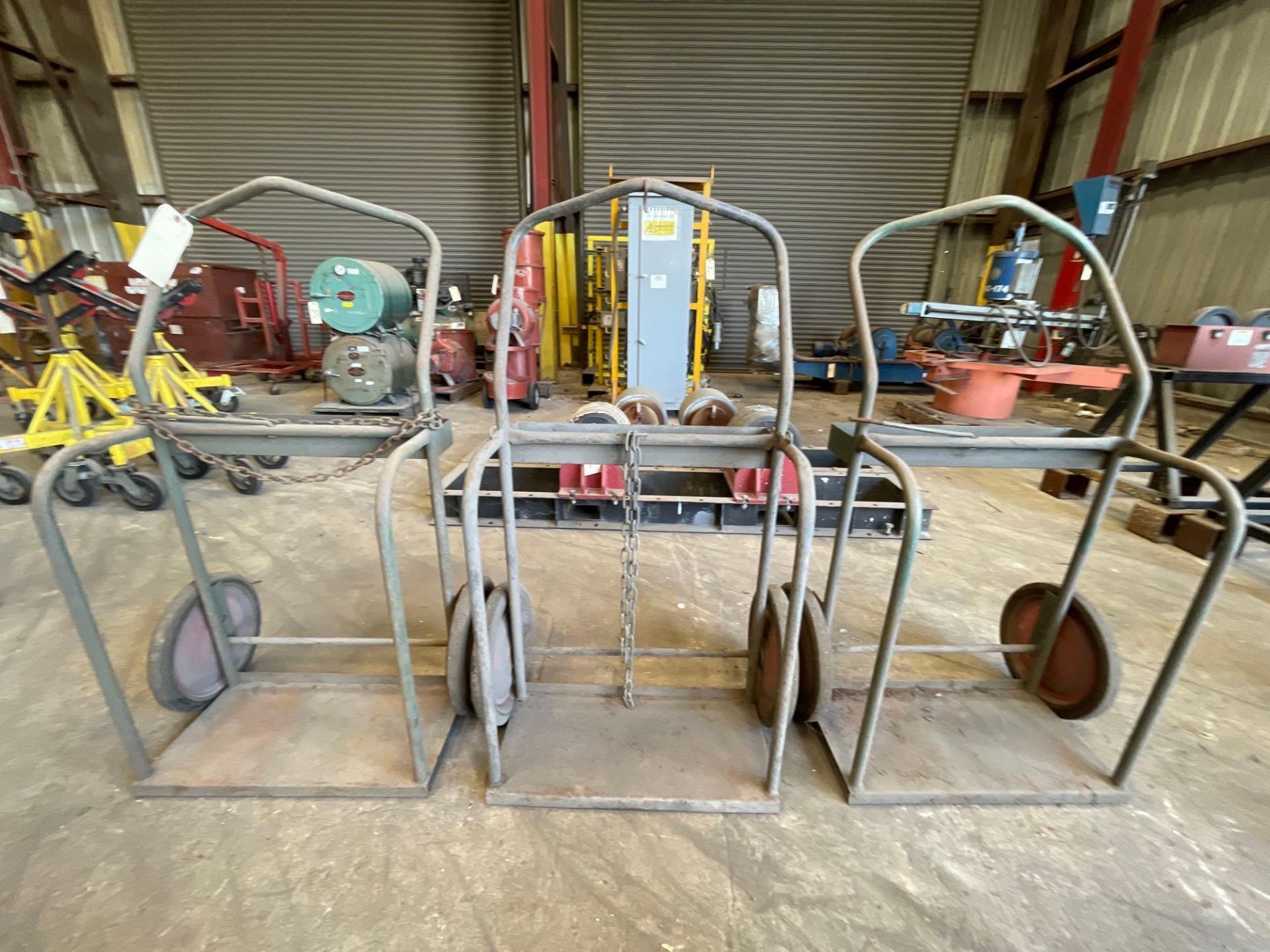 Lot of 3: Cylinder Carts