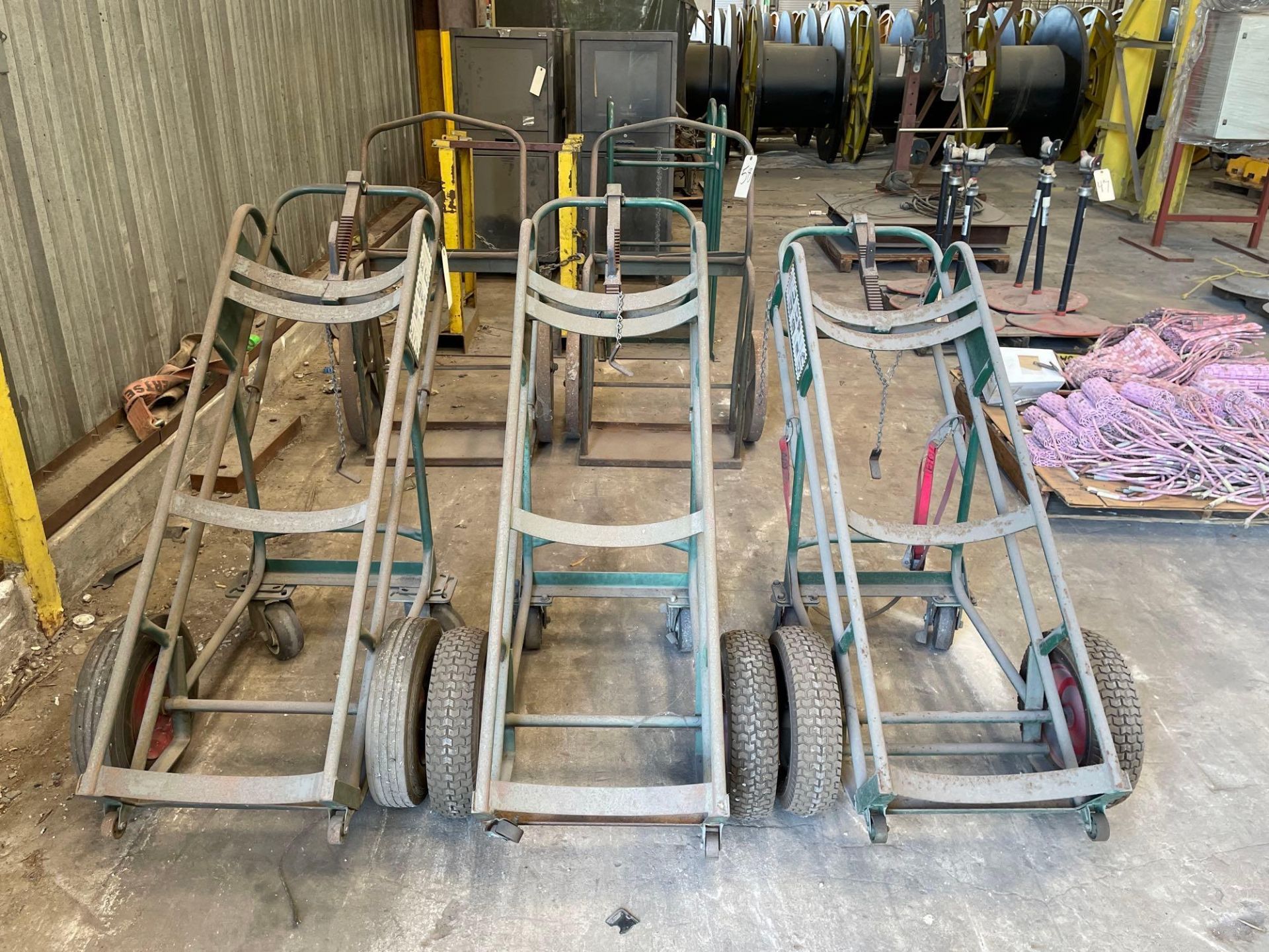 Lot of 3: Cylinder Handling Dollies