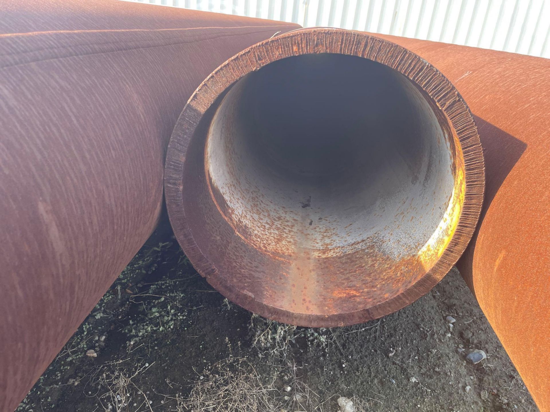 Lot of 3 Large Tubular Pipes - Image 5 of 5