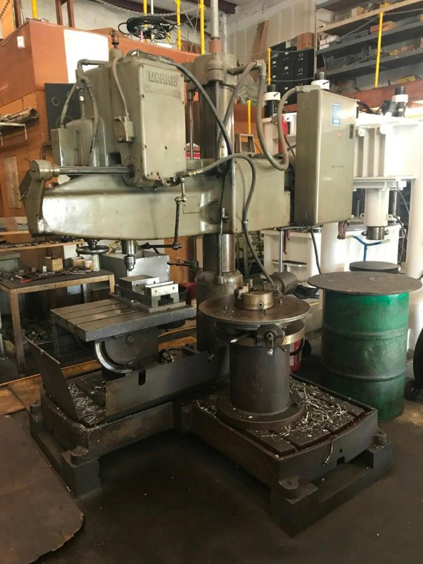 3' 9" Morris "Mor-Speed" Radial Arm Drill