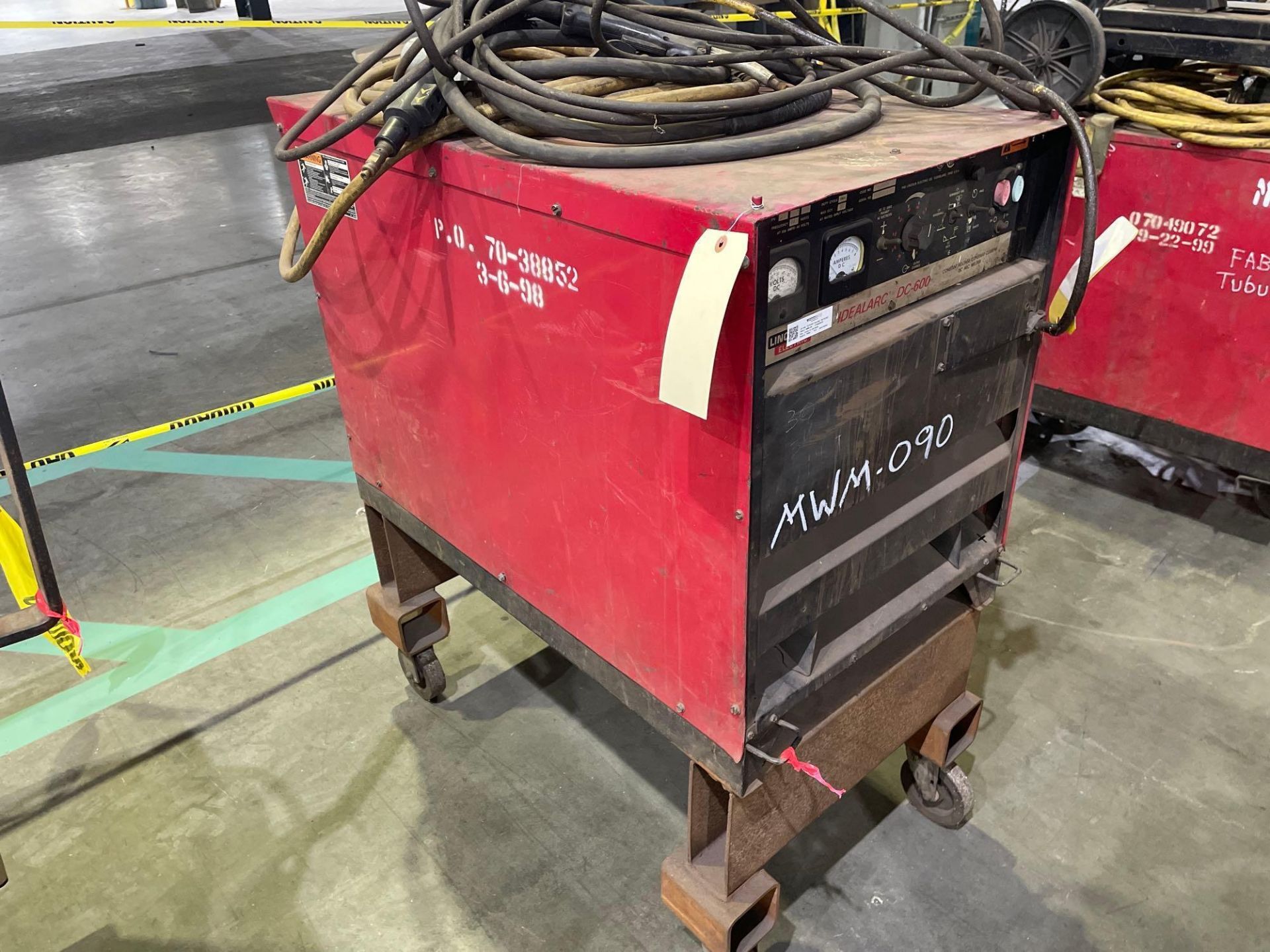 Lincoln Electric Idealarc DC-600 Constant Voltage/Constant Current DC ARC Welder - Image 5 of 7