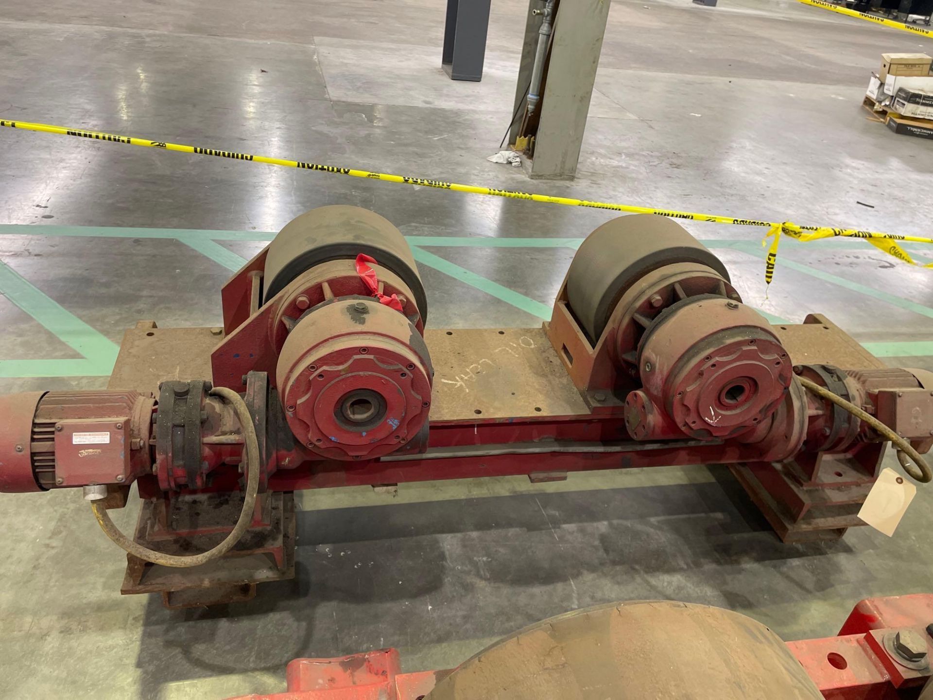 Adjustable Turning Rolls, Model HGK-20, with Idler