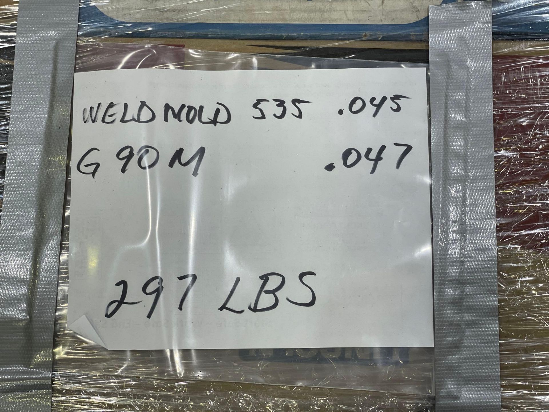 9 Boxes mixed of Weld Mold 535 .045", and G90M .047" Welding Wire - Image 2 of 4