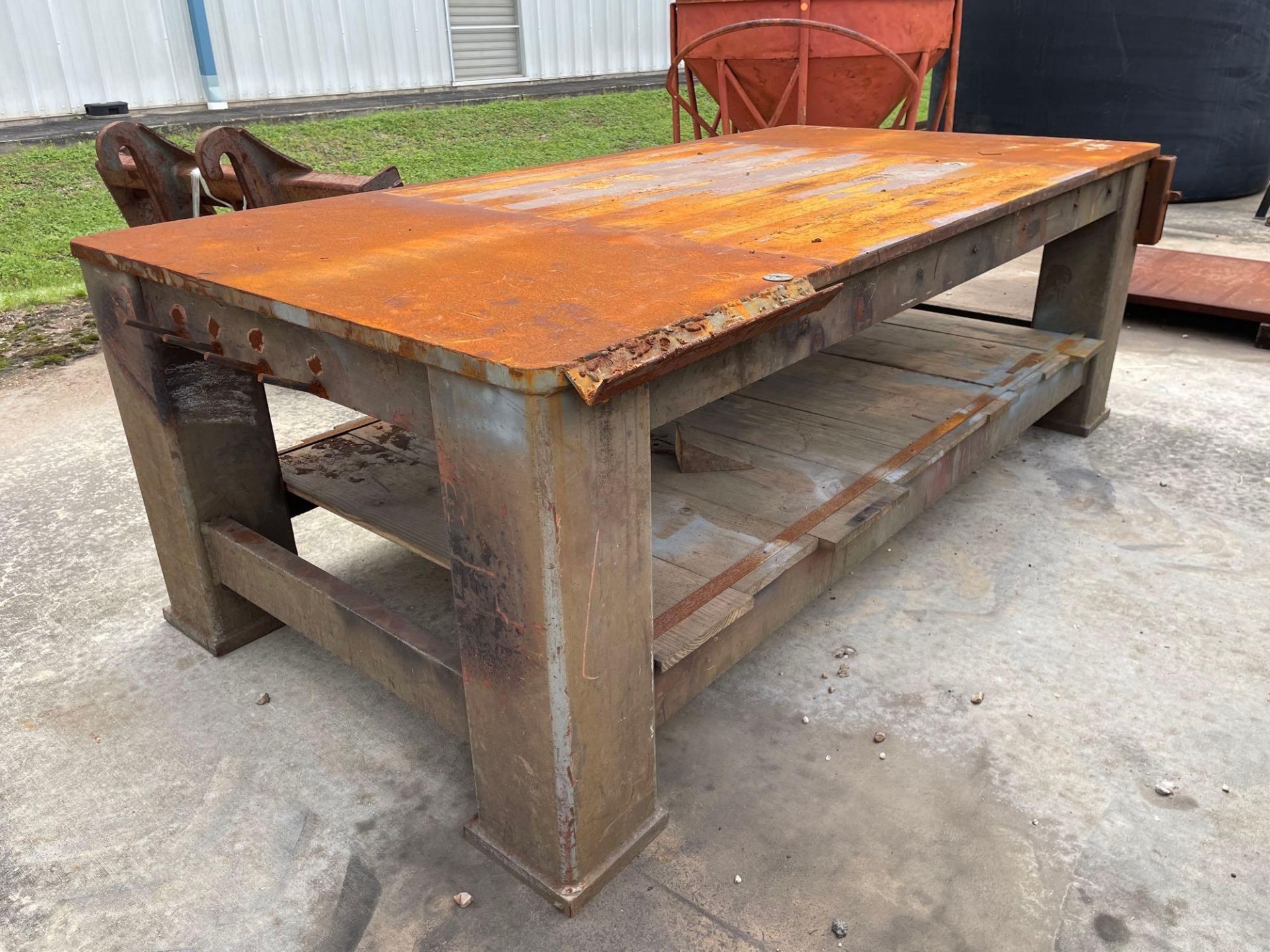 Heavy Duty Metal Table - Image 3 of 4