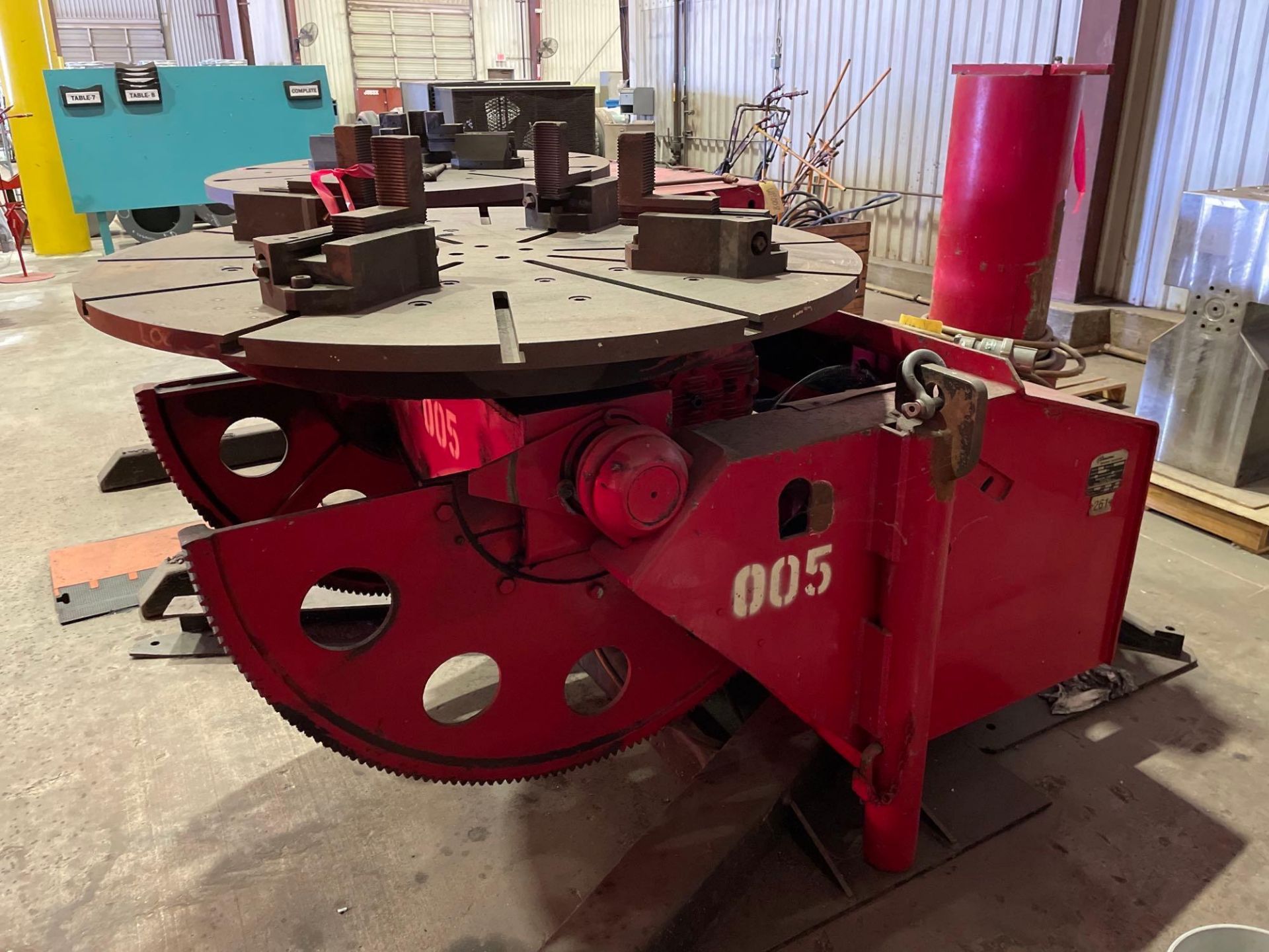 60” 4-Jaw Ransome Welding Positioner (6,000 lbs. max. ca.)