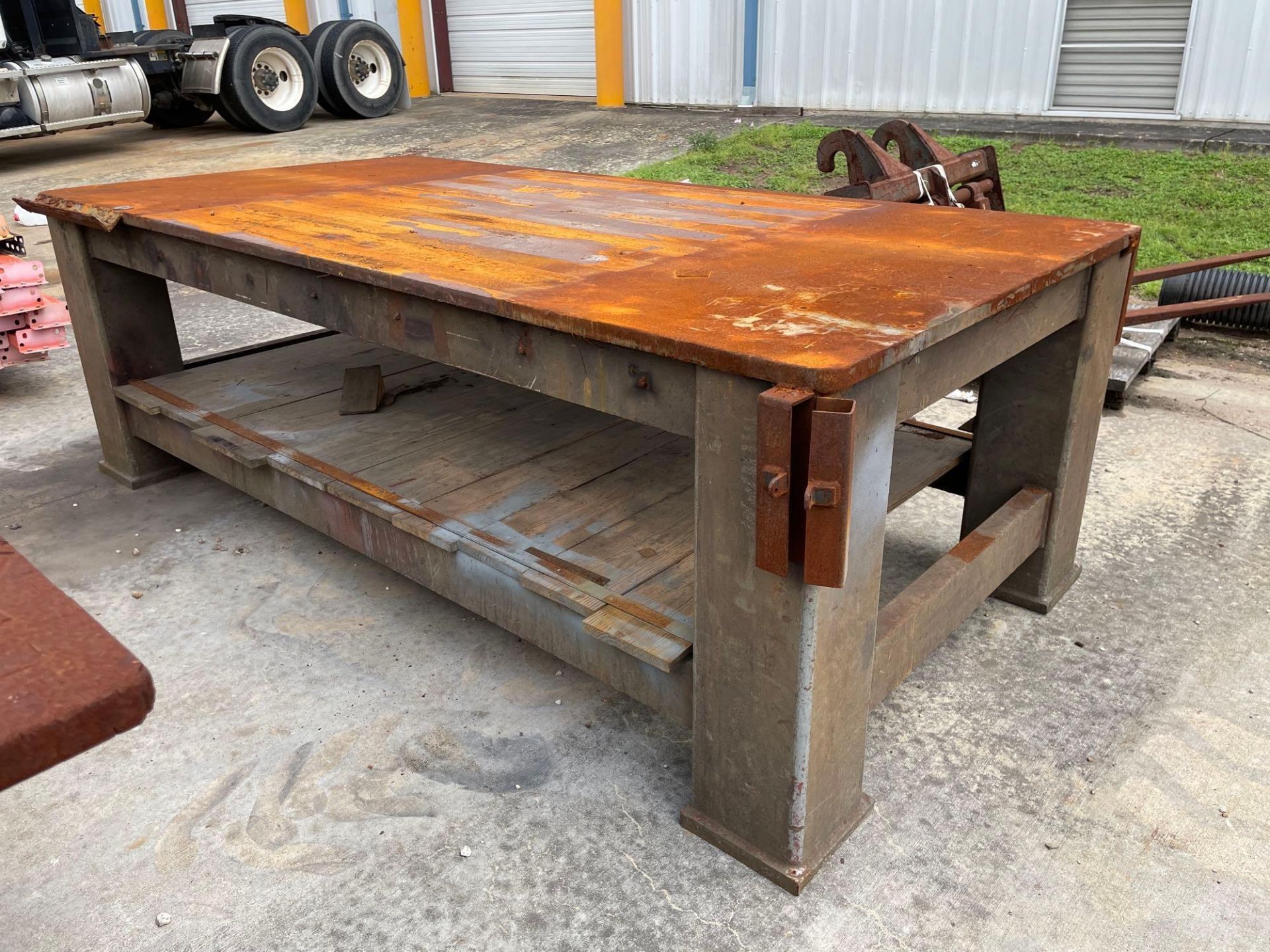 Heavy Duty Metal Table - Image 2 of 4
