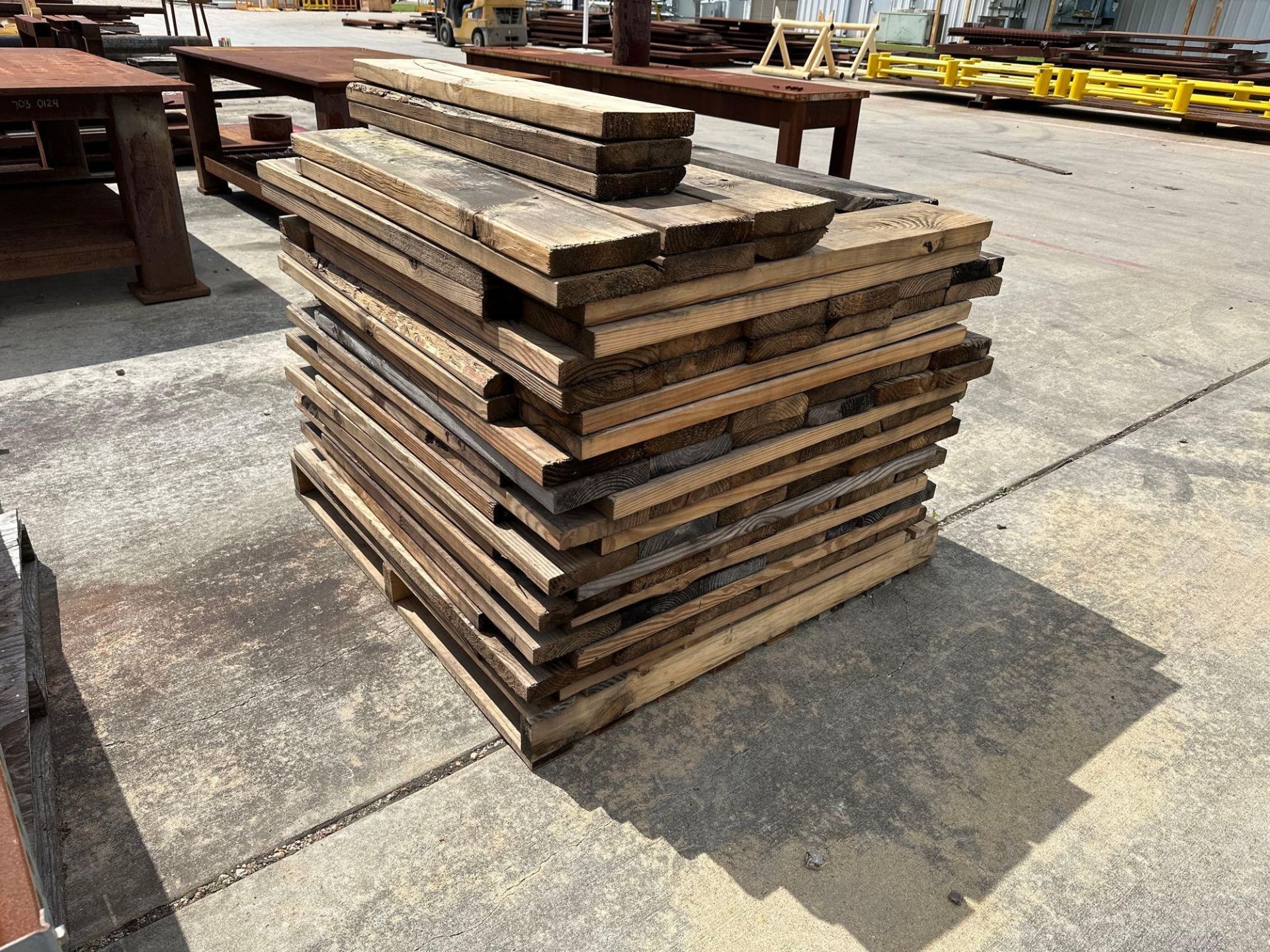 Lot: Pallet Rack, Assorted Size, with Wood Insets - Image 5 of 11