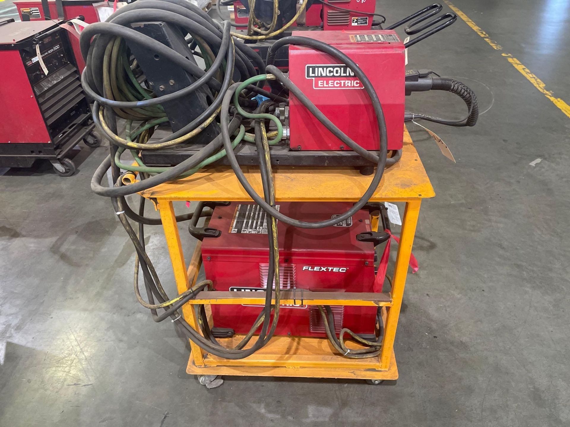 Lincoln Electric Flextec 500 Welding Power Source with LF-74 Wire Feeder - Image 6 of 8