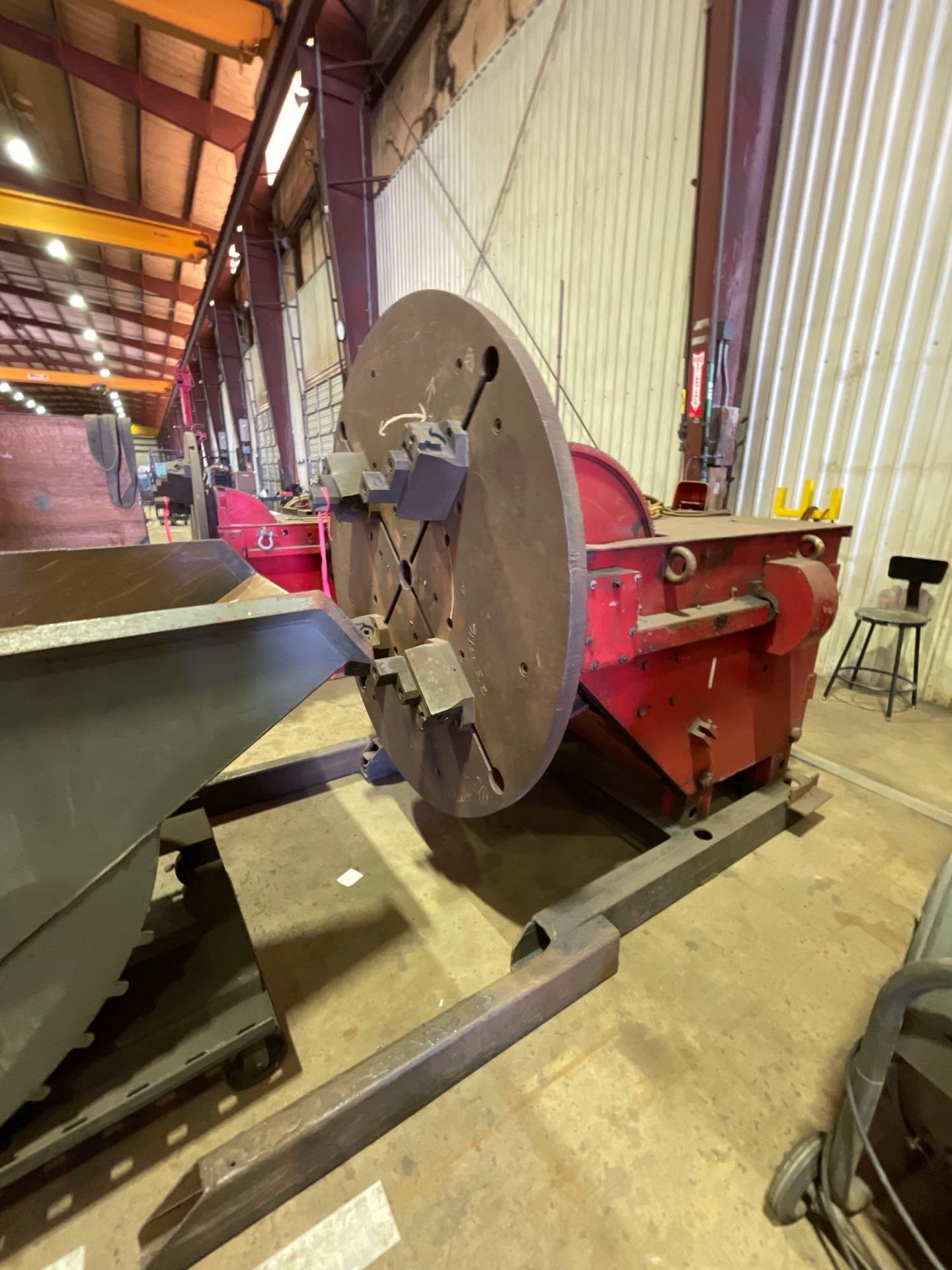 60” Aronson Tilting Welding Positioner, with (4) HD Jaws - Image 6 of 6