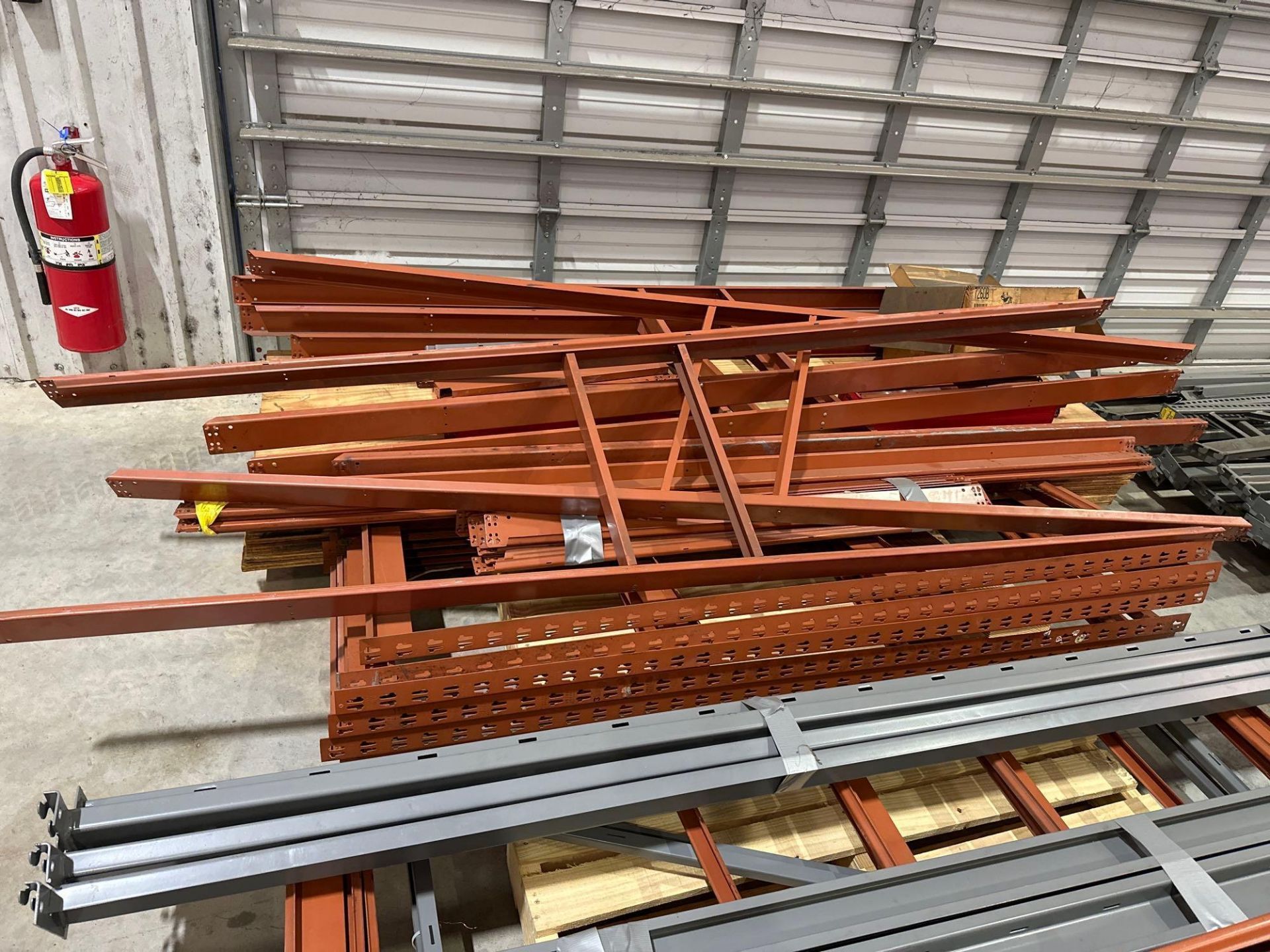 Lot: Pallet Rack, Assorted Size, with Wood Insets - Image 11 of 11
