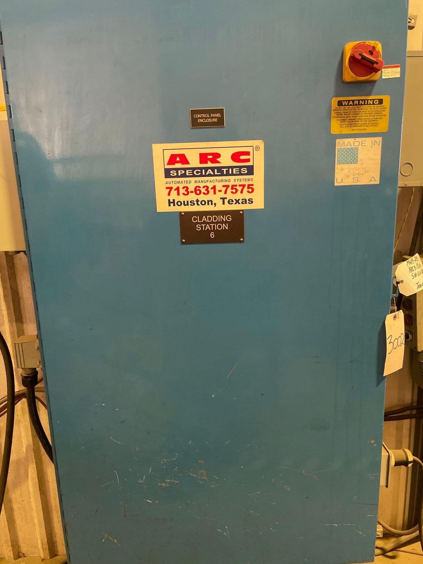 A&N Plant / Arc Specialties Model RC40X3.75 Cladding Machine - Image 6 of 19