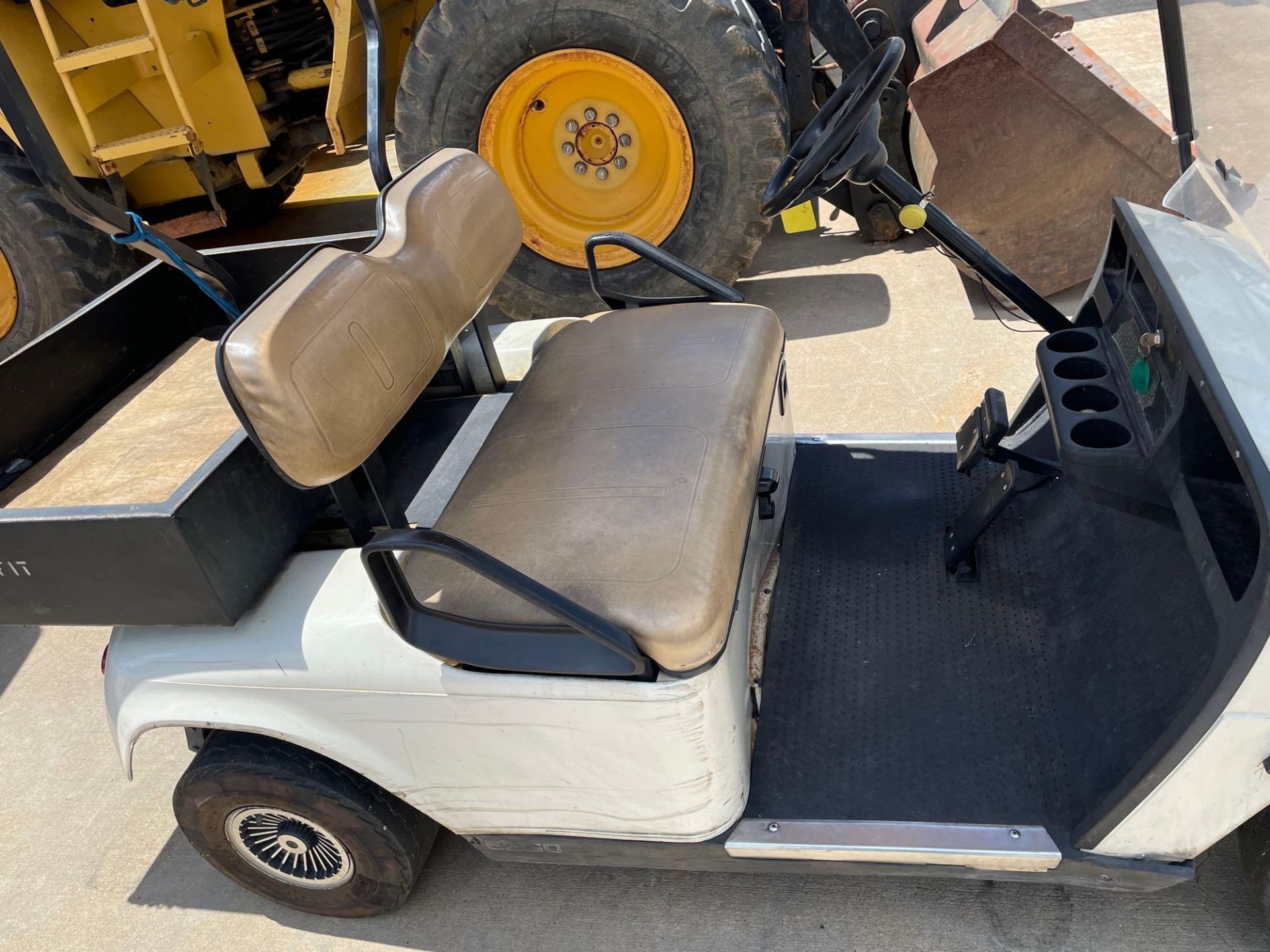 EZ-GO Cart with Rear Tool Box, Folding Front Windshield - Image 3 of 6