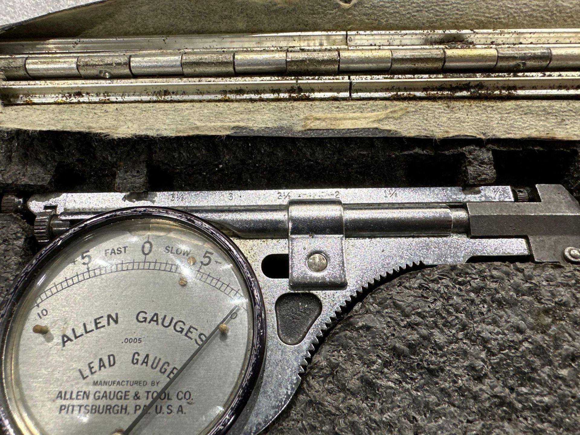 Lot of 2: (1) Allen External Lead Gauge No.5690-0, (1) SPI Dial Caliper#15-898-8, See Detail - Image 4 of 9