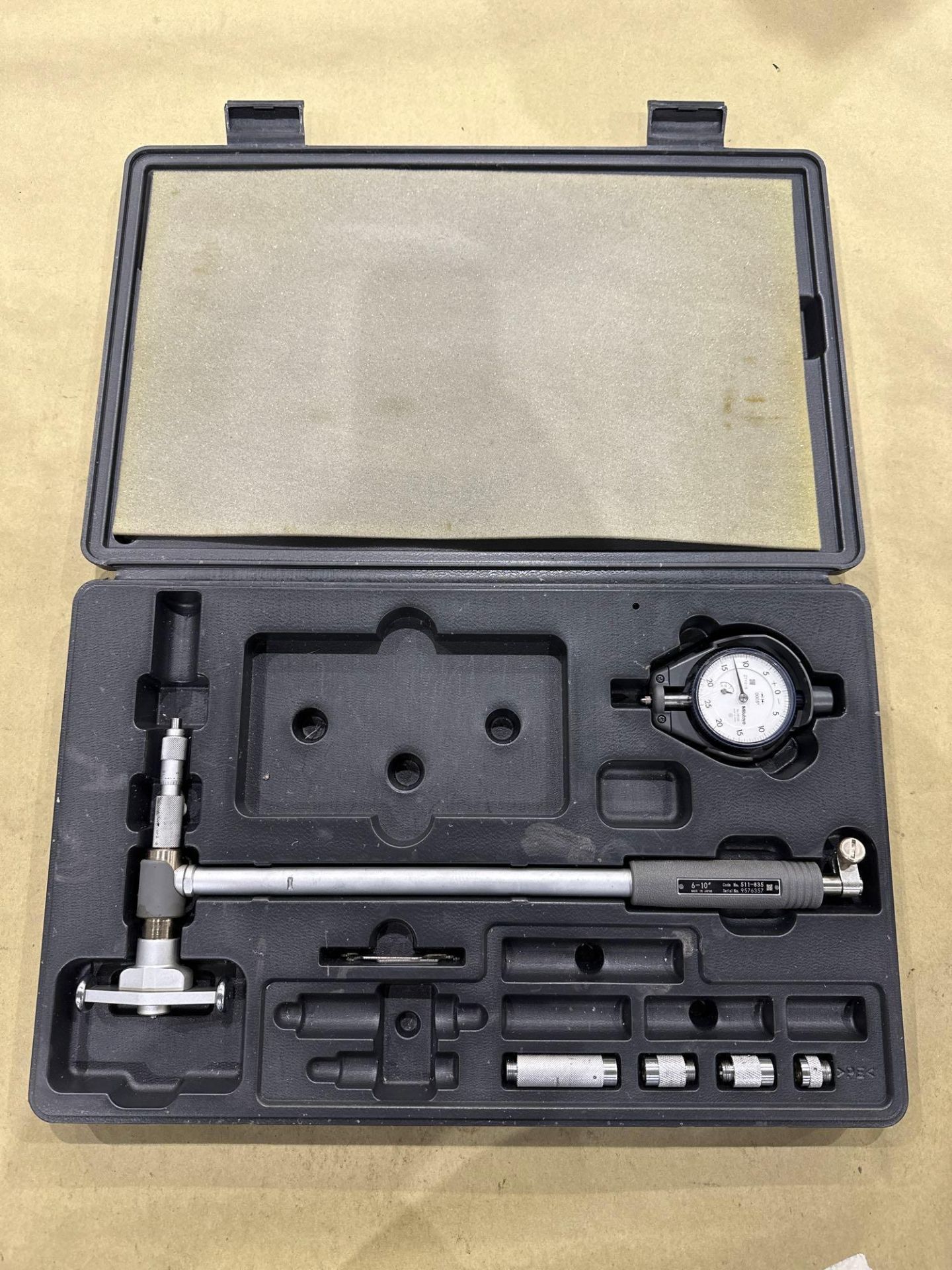 Lot of 2: (1) Scherr-Tumico Inside Tube Micrometer Set, (1) Mitutoyo Dial Bore Gage 6 to 10" - Image 5 of 11